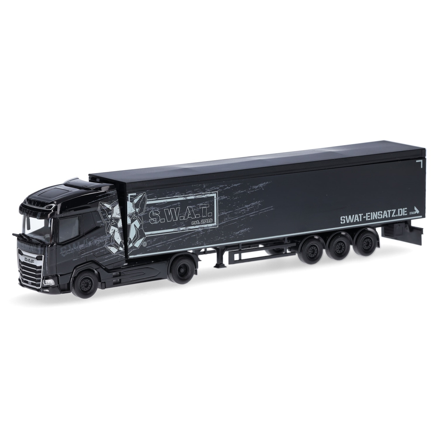 317603 - Herpa - DAF XG with walking floor semitrailer "S.W.A.T."