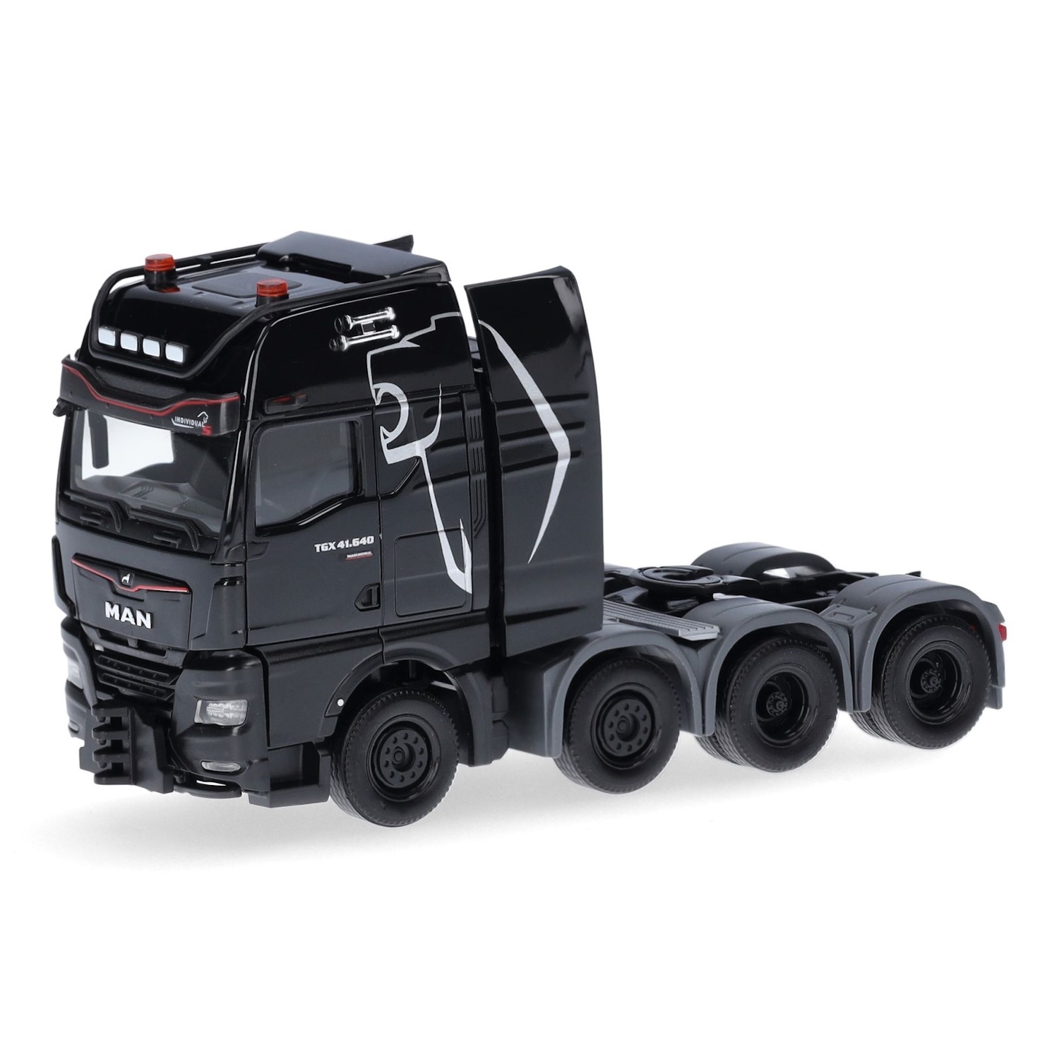 956307 - Herpa - MAN TGX GX 41.640 Schwerlastzugmaschine "Individual S" schwarz