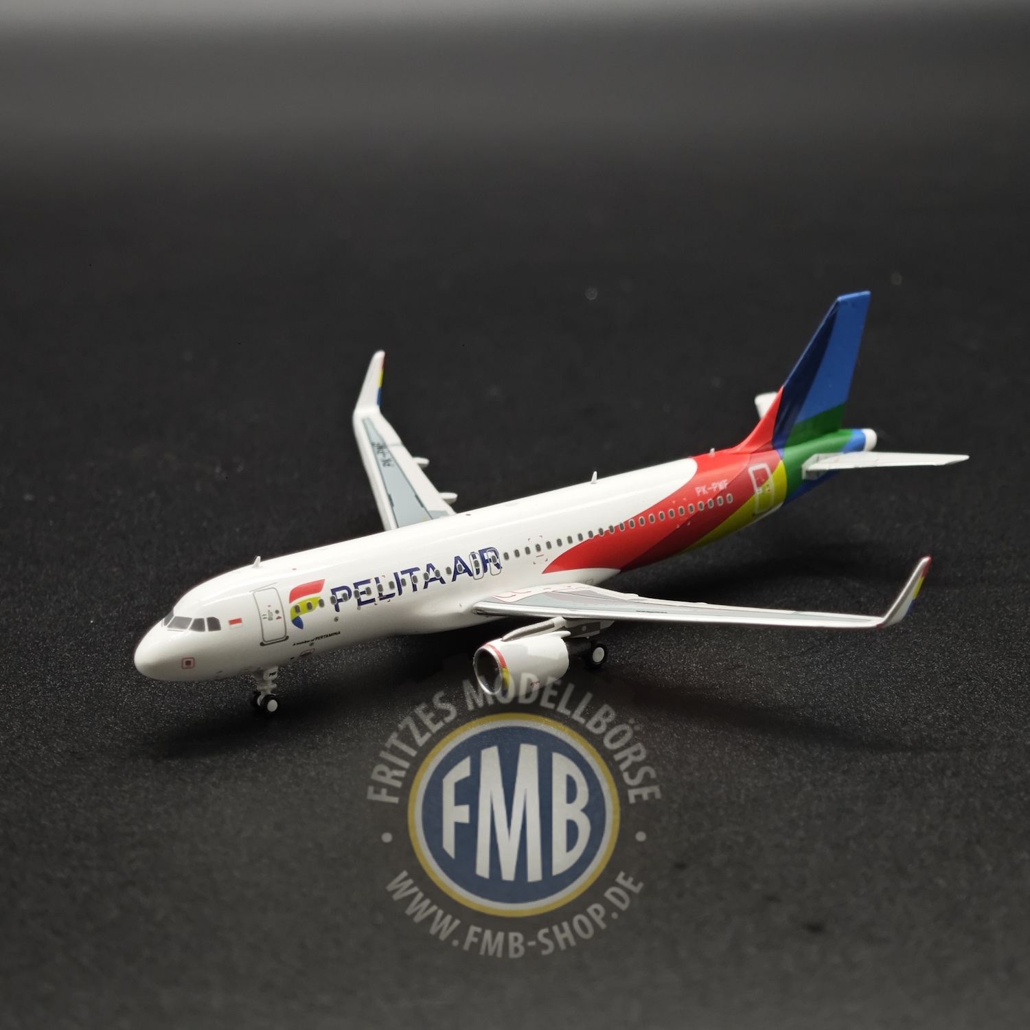 PKPWF - Panda Models - Pelita Air Airbus A320 - PK-PWF -