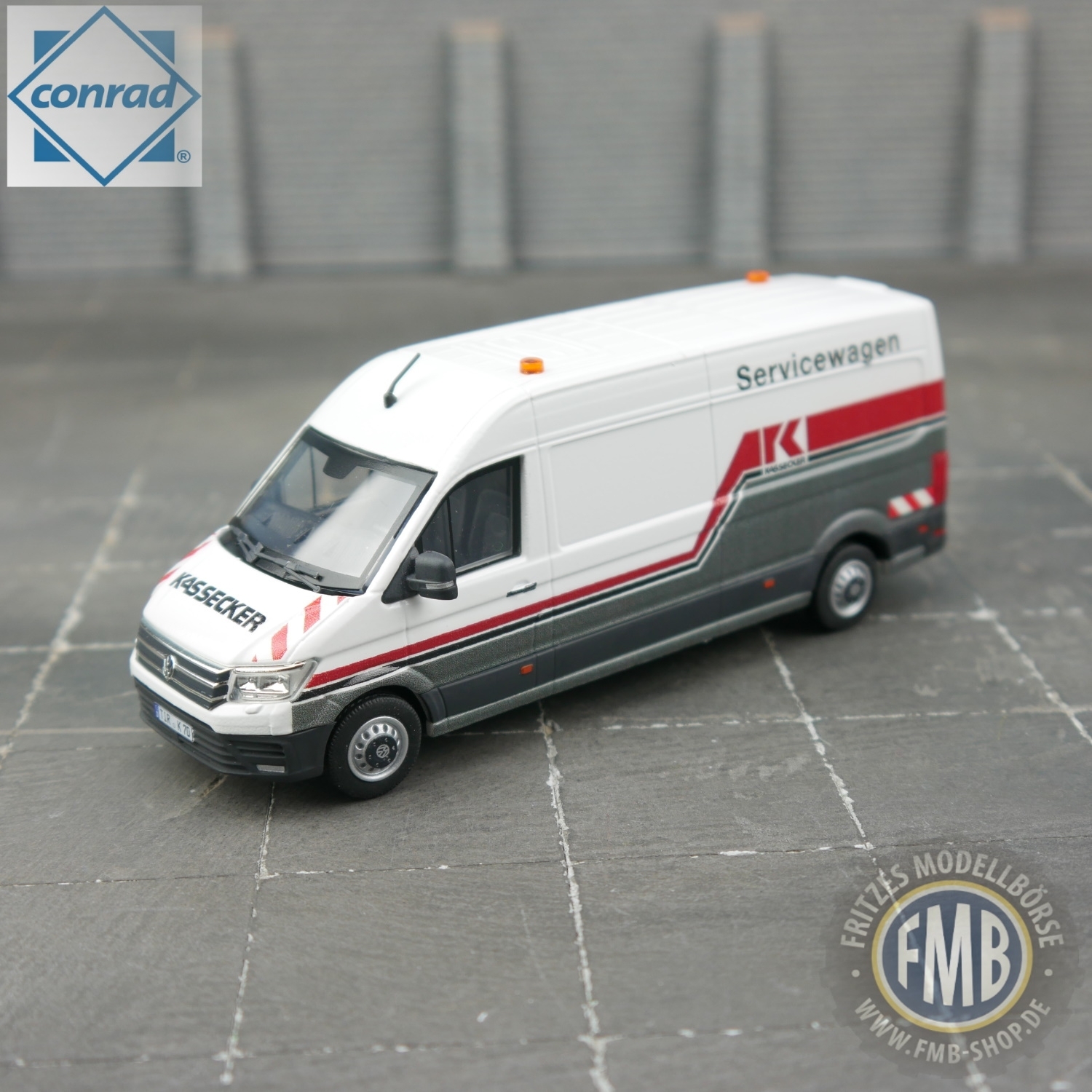 1614/03 - Conrad - Volkswagen VW Crafter `16 Kasten "Kassecker Servicewagen"