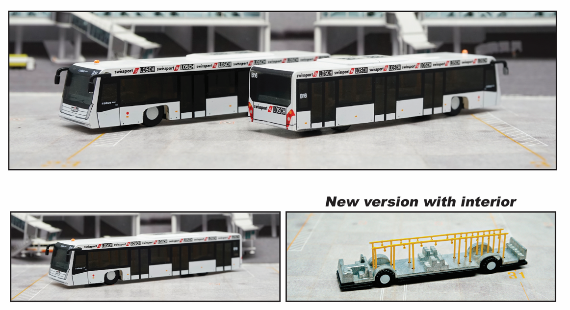 AA2005 - Fantasy Wings - Airport Bus Swissport - Interior Version - 1:200