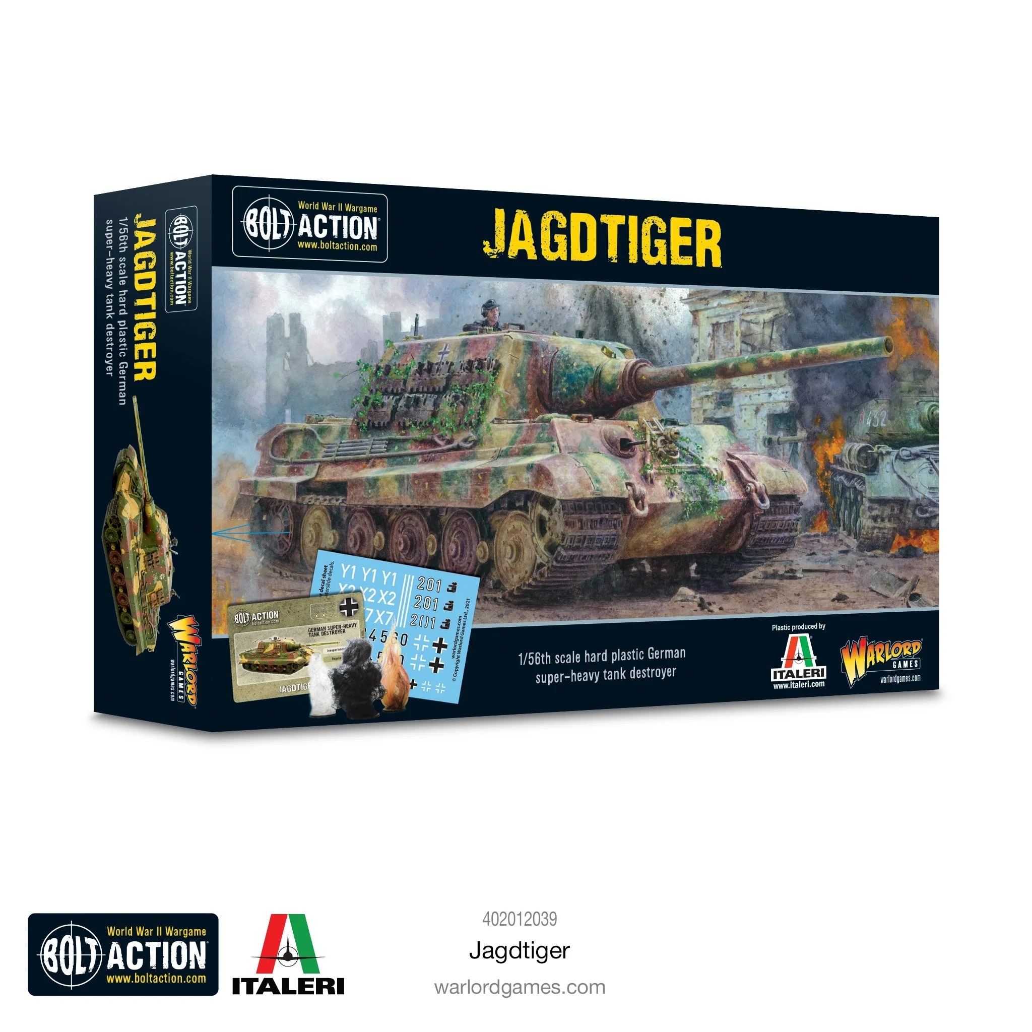 402012039 - Bolt Action - Germans - battle tank - Hunt Tiger