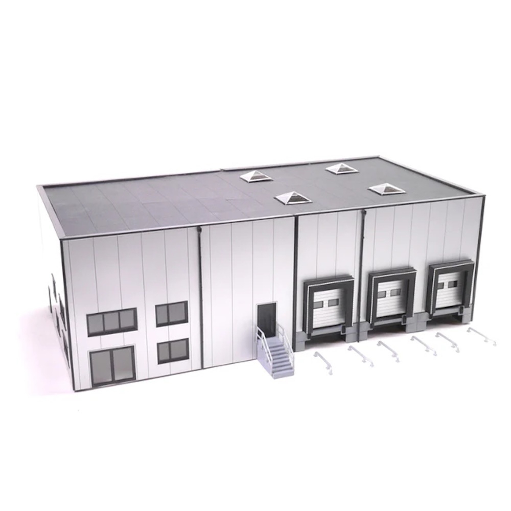 EM414 - Elbe-Modell Kit - Logistic hall with office and 3 gates