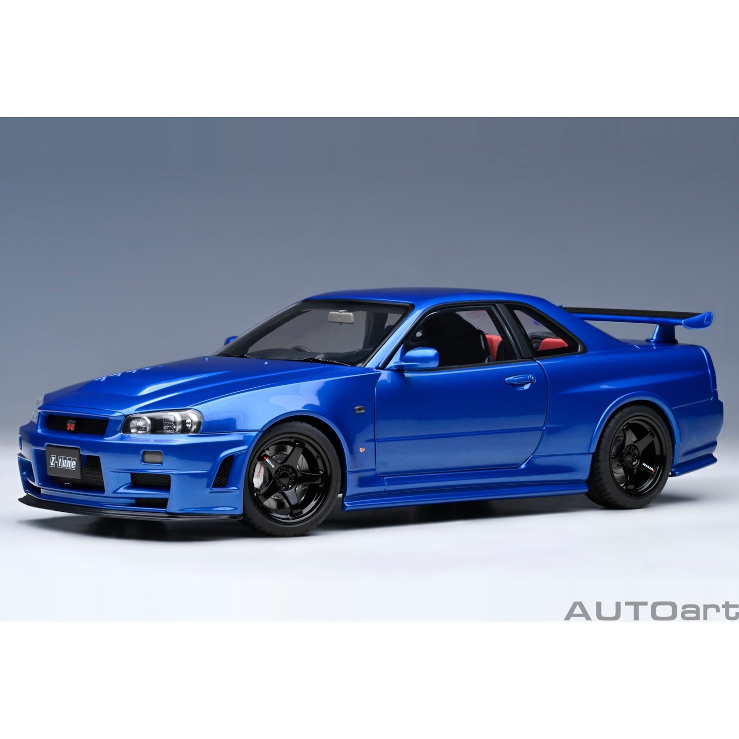 73462 - Autoart - Nissan Skyline GT-R (R34) Z-tune, bayside blau