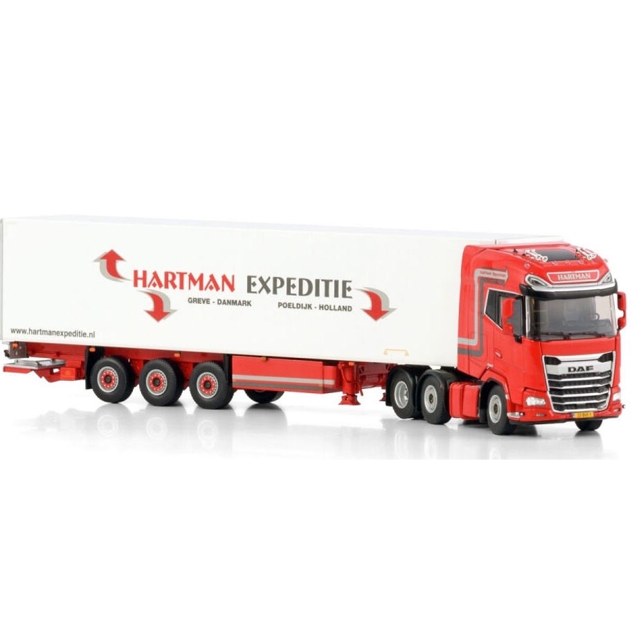 01-4218 - WSI - DAF XG+ 6x2 with reefer trailer 3axle - Hartman Expeditie - NL -