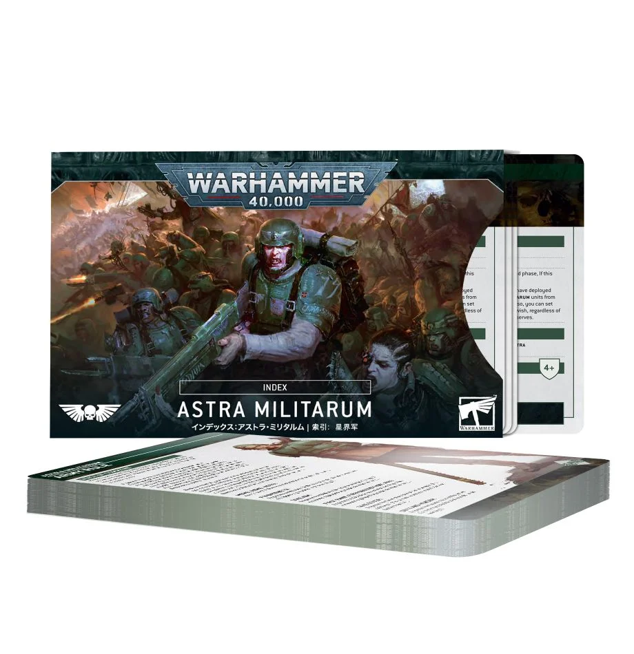 72-47 - Warhammer 40.000 - INDEX CARDS ASTRA MILITARIUM - Tabletop GB