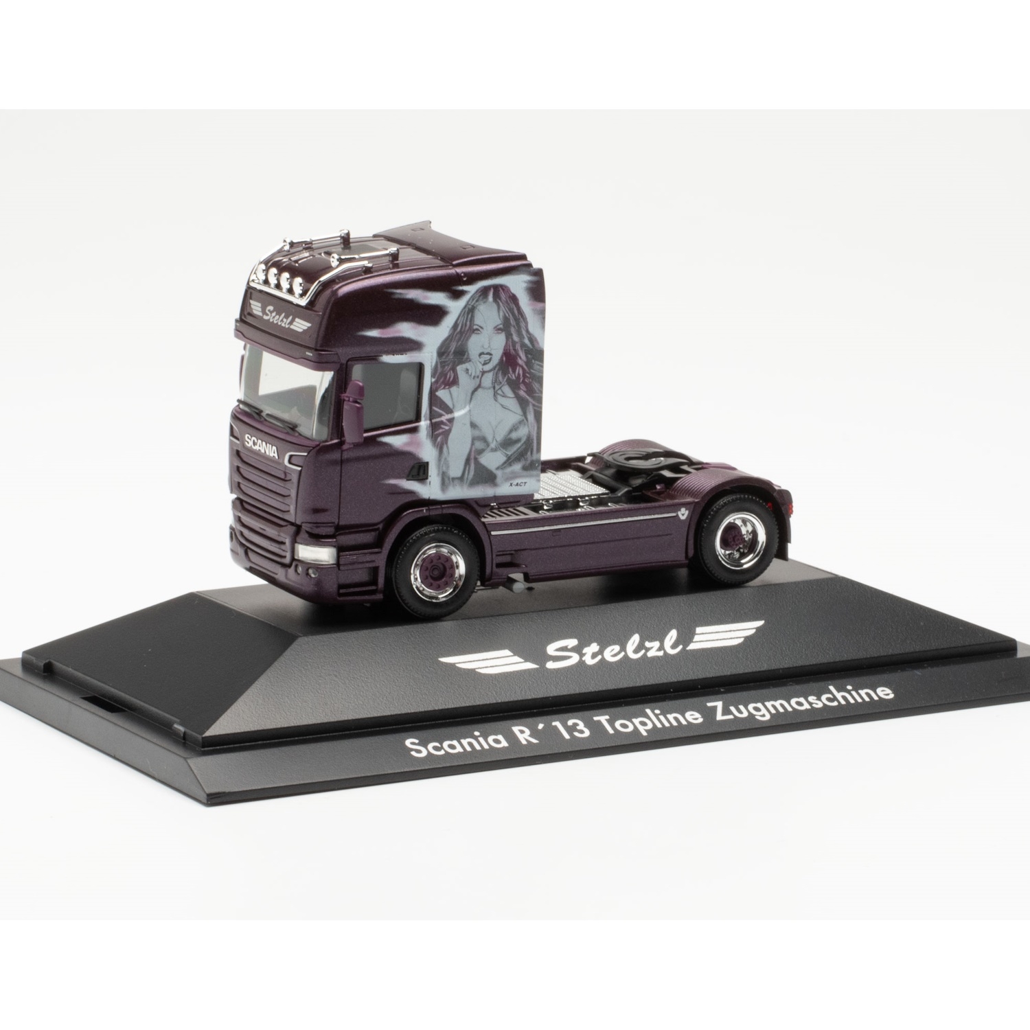 111102 - Herpa - Scania R `13 Topline truck tractor "Stelzl Transporte" - PC