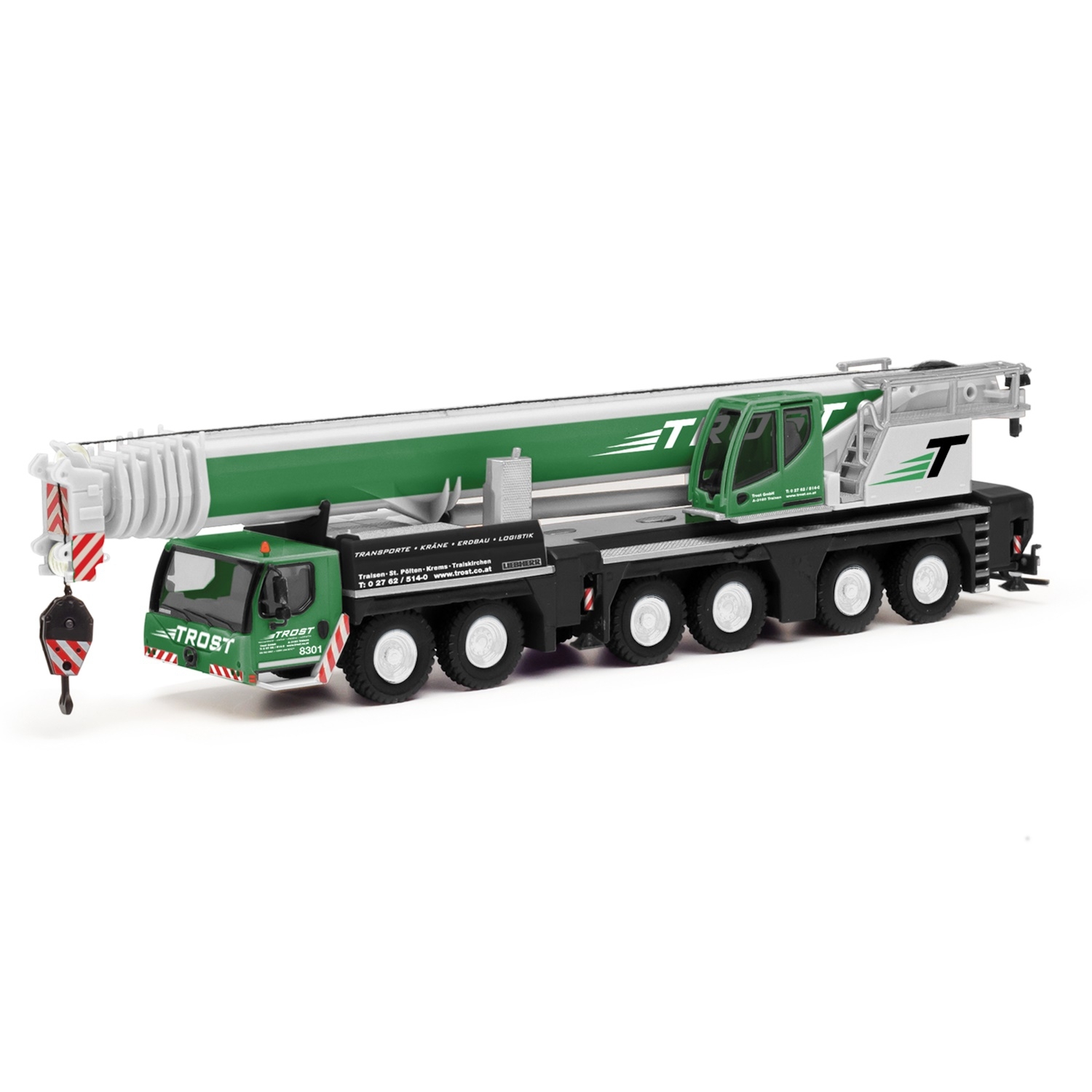 317597 - Herpa - Liebherr LTM 1300-6.2 mobile crane "Trost" AT