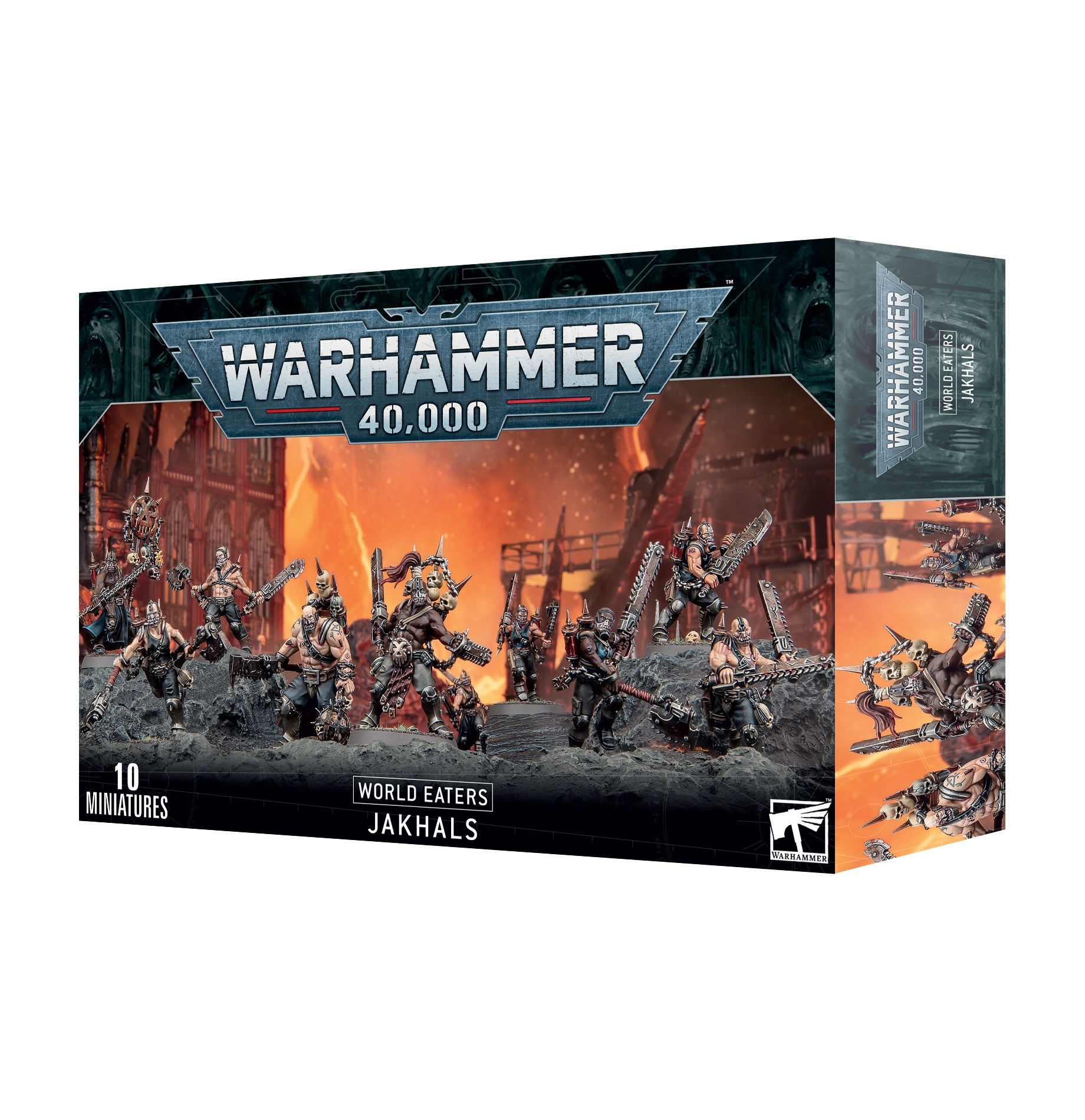 43-57 - Warhammer 40.000 - World Eaters - Jakhals - Tabletop