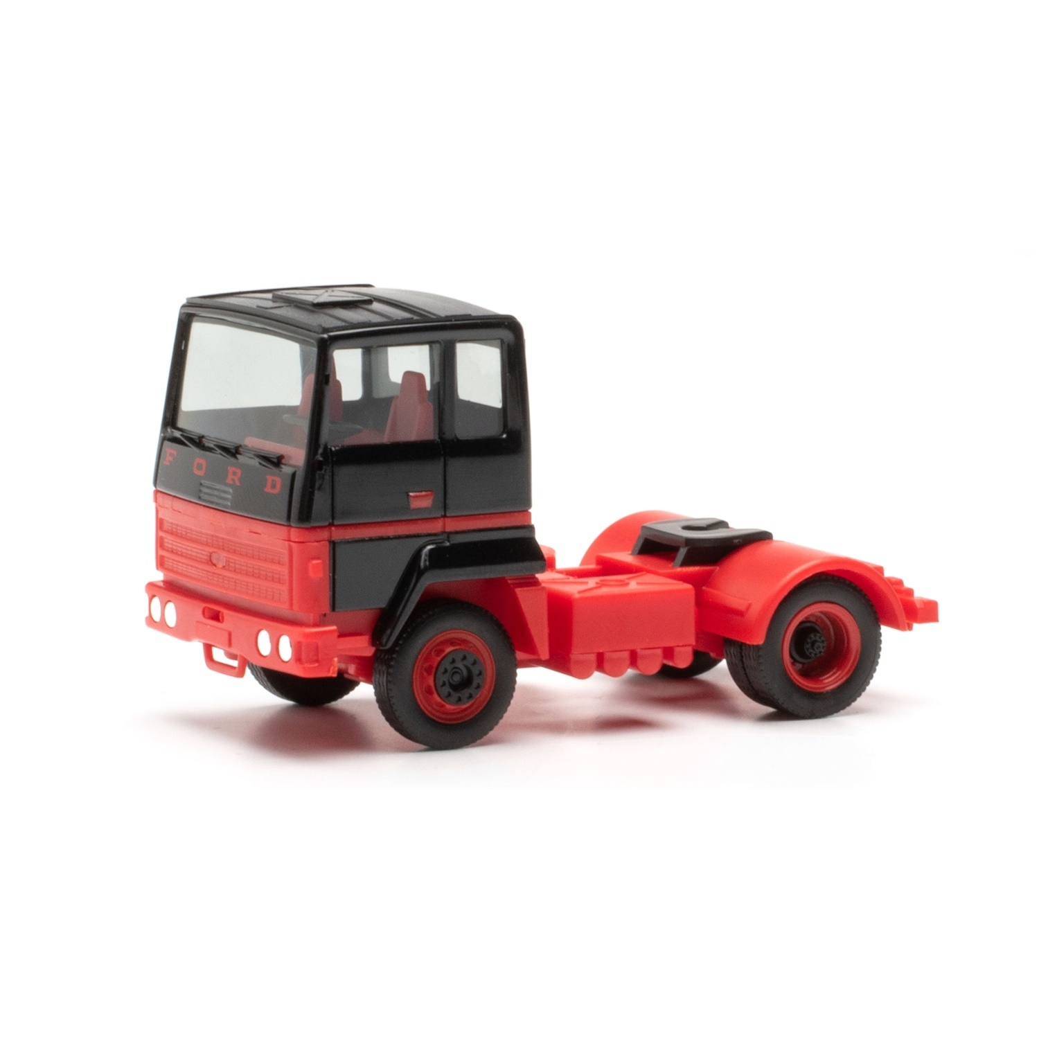 956574 - Herpa - Ford Transcontinental truck tractor  "75 years Herpa", black/red