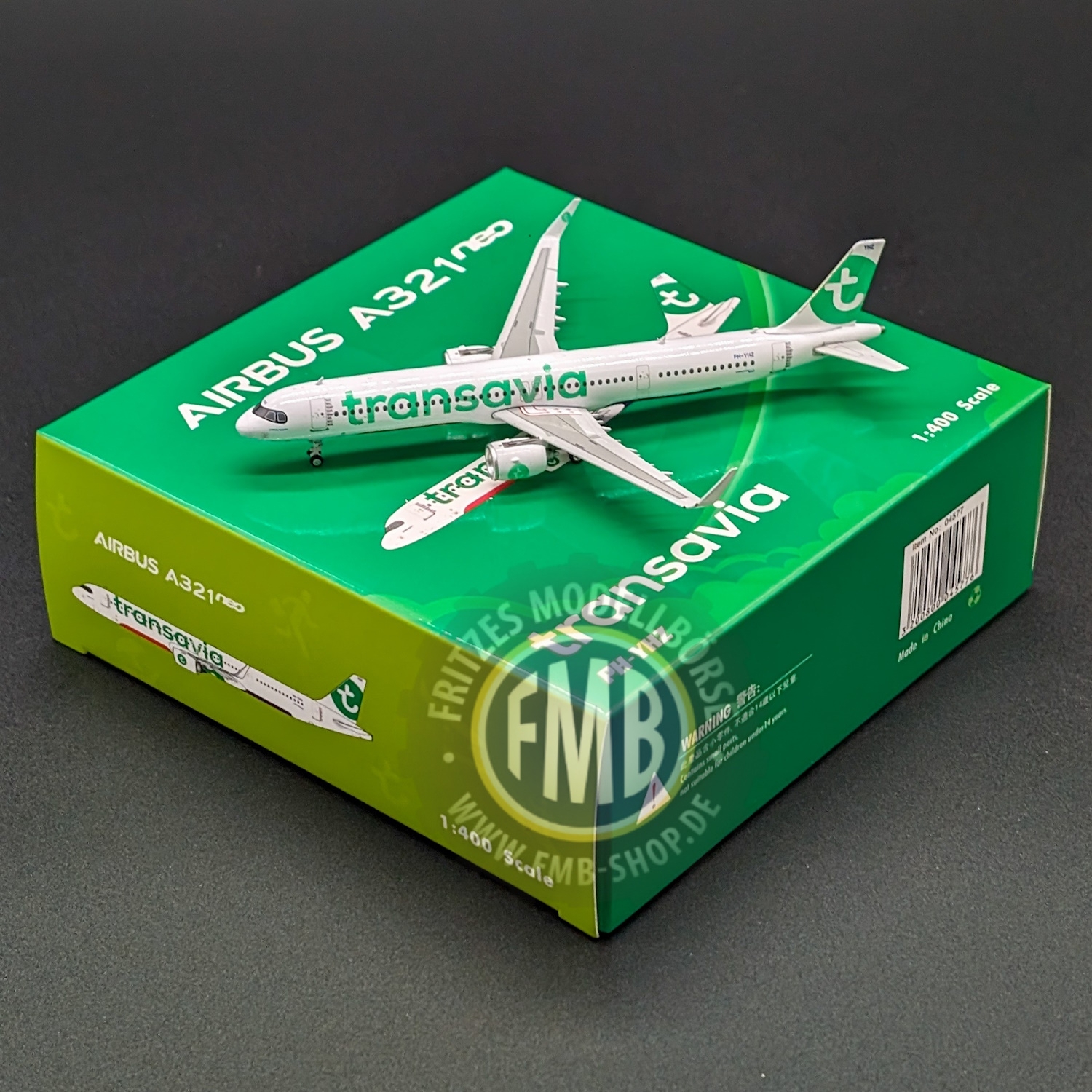 04577 - Phoenix Models - Transavia Airbus A321neo - PH-YHZ -