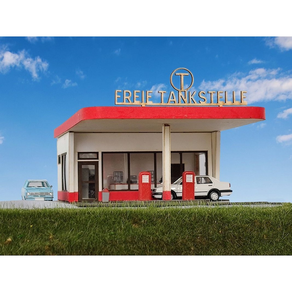 38001 - VK Modelle - Gas Station - Kit