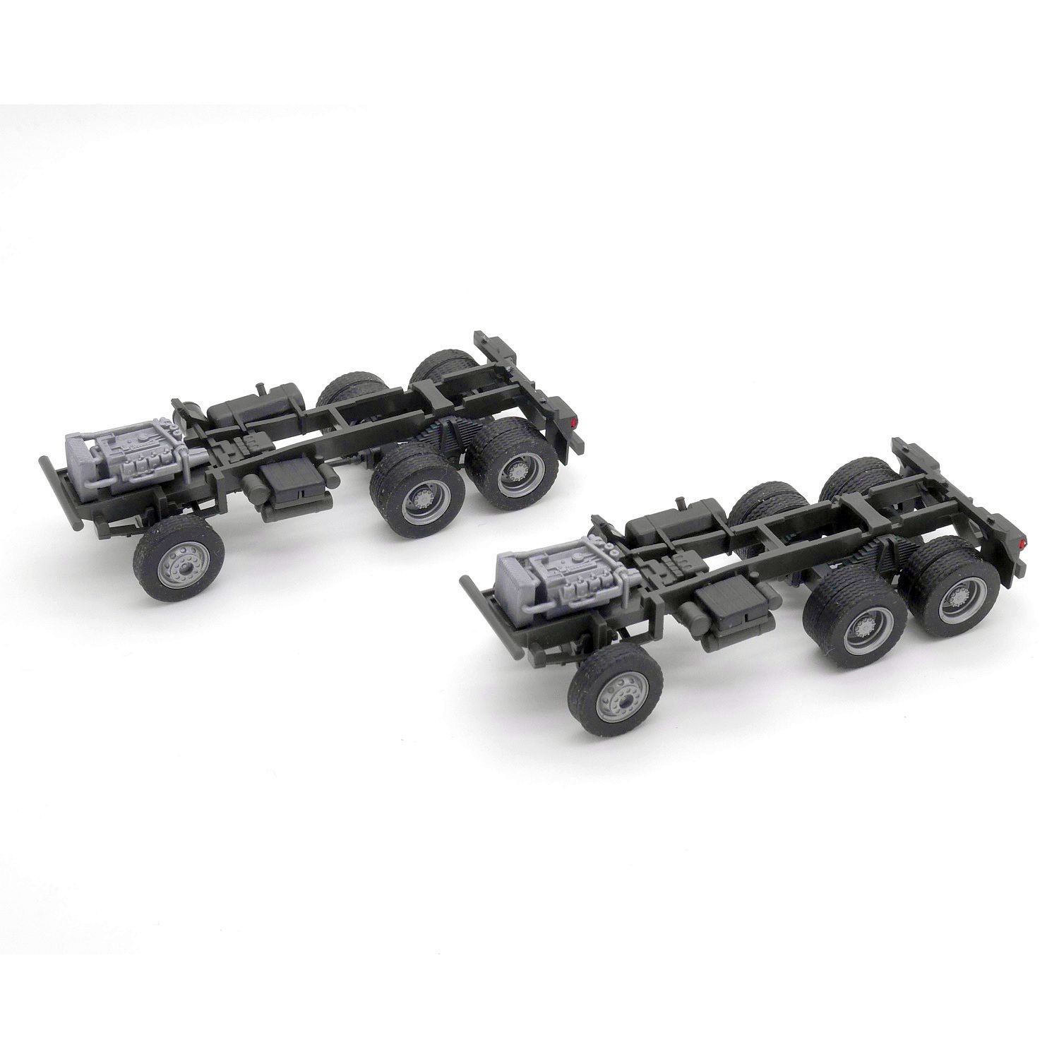 EM0383 - Elbe-Modell - Mercedes-Benz SK 6x6 chassis, dark grey - 2 pieces