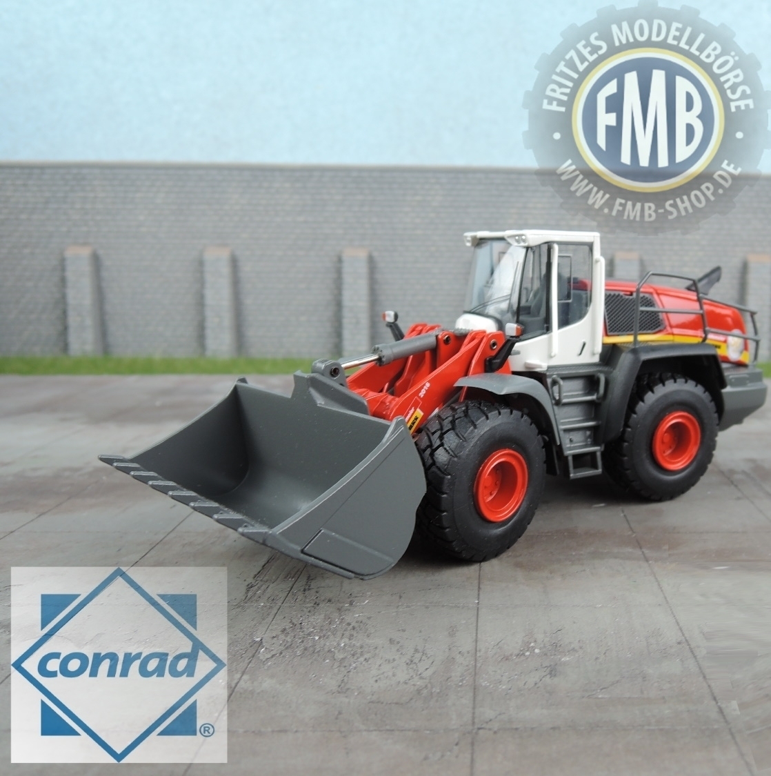 2449/02 - Conrad - Liebherr L 566 XPower wheel loader - Grotemeier