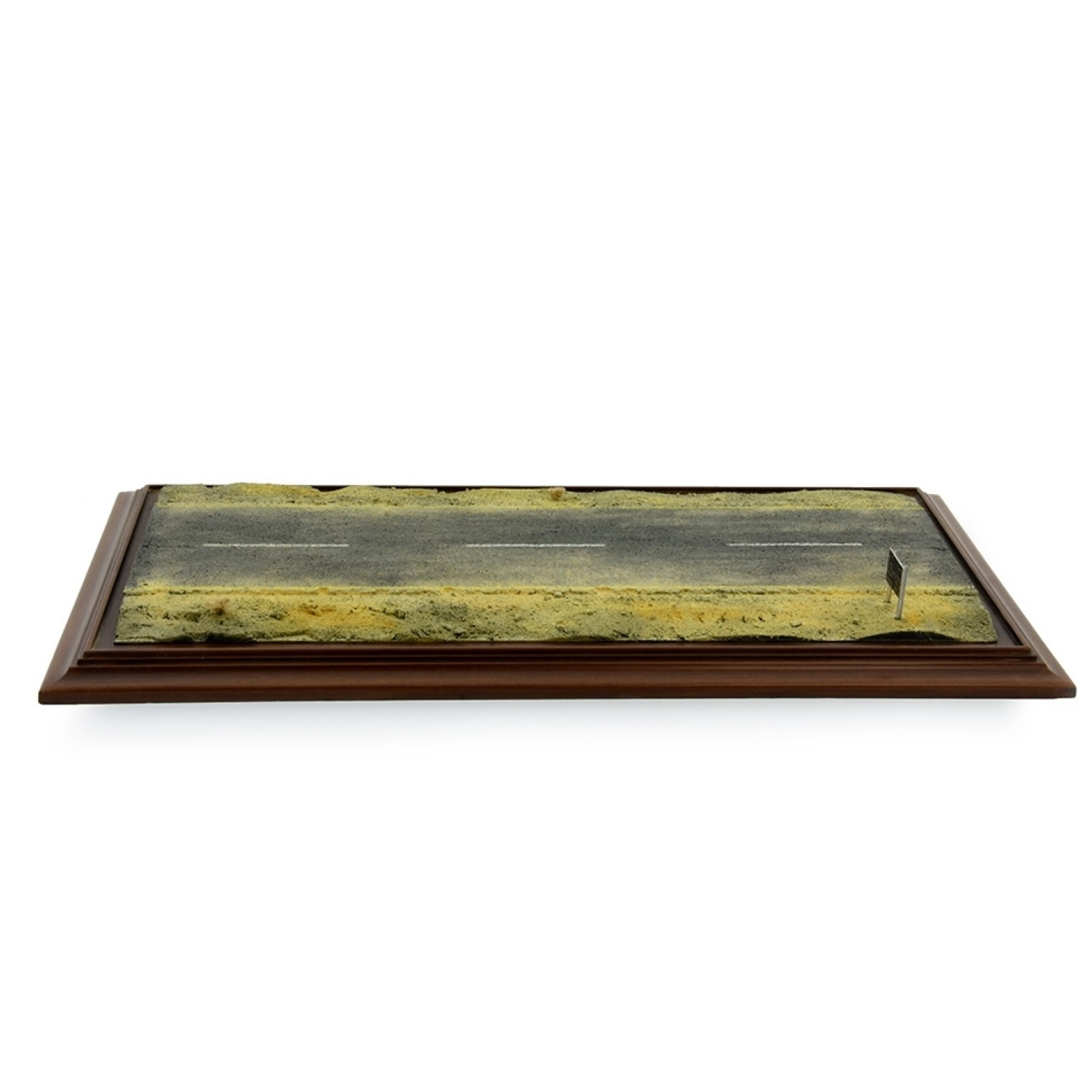 30205 - Atlantic - Vitrine  Diorama desert road  535 x 270 x 170 mm