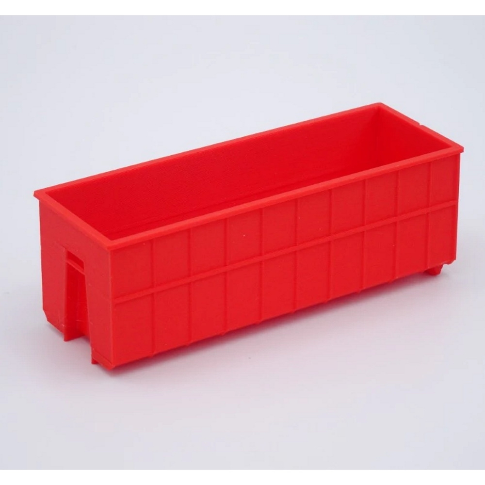 100130 - 3D-Druckfactory - 50m³ roll off container, red