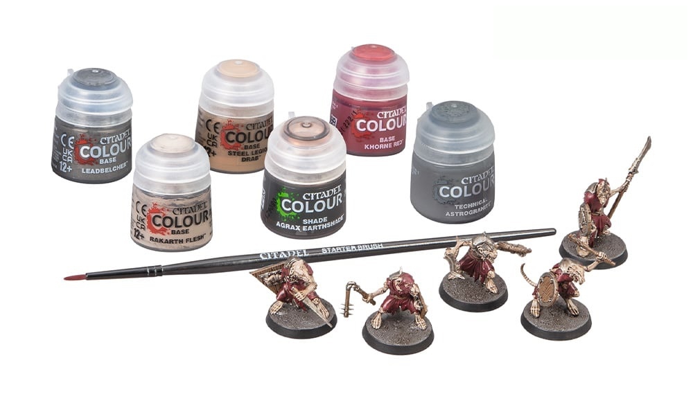 60-09 - Warhammer Age of Sigmar - Skaven Paint Set - Tabletop