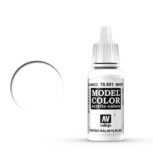 VA70951 - Vallejo - MODEL COLOR - WHITE 17ml