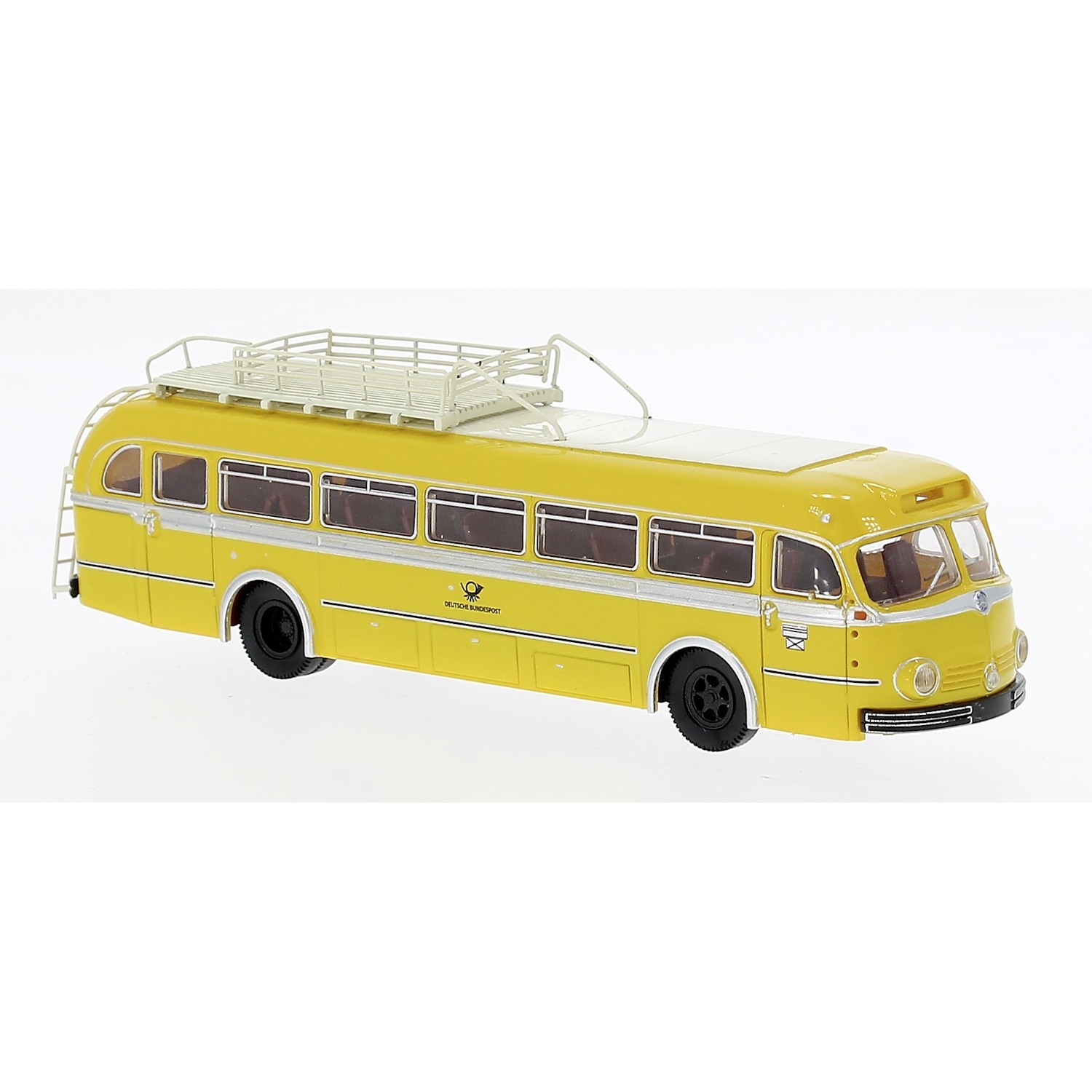 50517 - Brekina - Mercedes-Benz O 6600H `1951 bus with roof rack "Deutsche Bundespost"