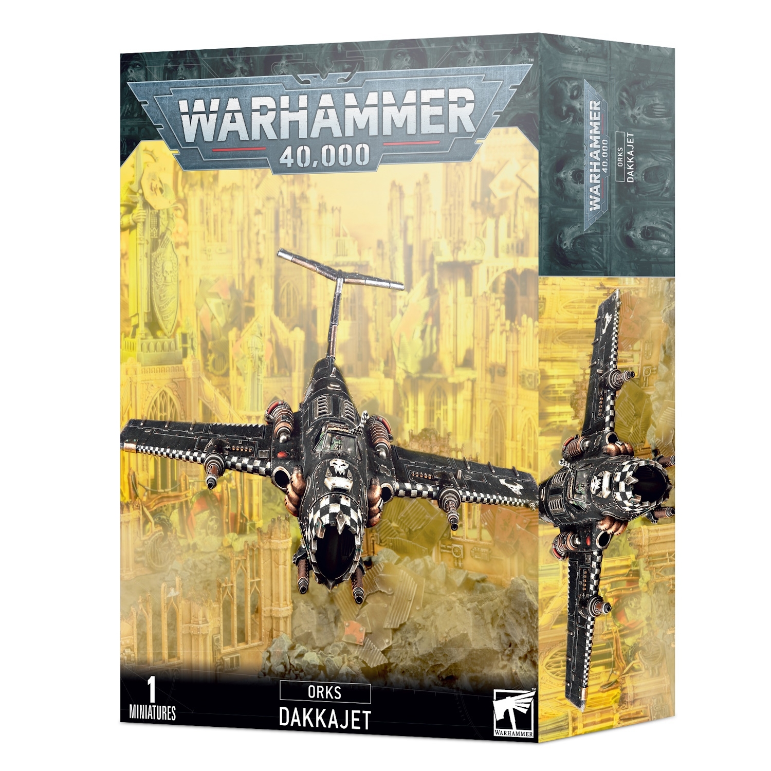 50-32 - Warhammer 40.000 - ORKS - DAKKA JET - Tabletop