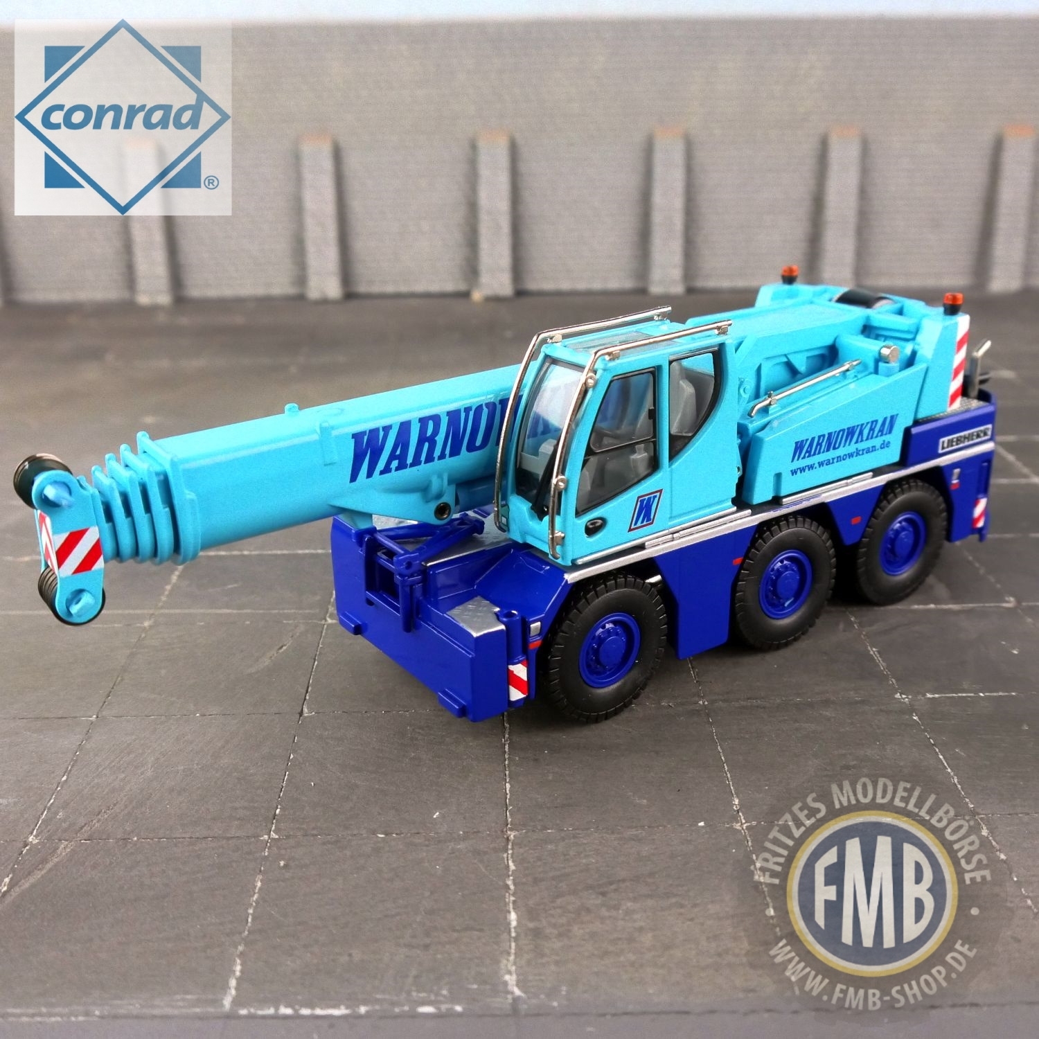 2109/15 - Conrad - Liebherr LTC 1045-3.1 mobile crane - Warnowkran -