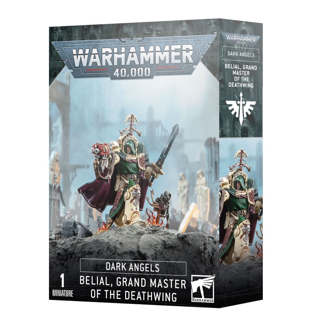 44-23 - Warhammer 40.000 - DARK ANGELS - BELIAL GROSSMEISTER DES RAVENING - Tabletop