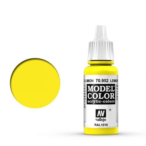 VA70952 - Vallejo - MODEL COLOR - LEMON YELLOW 17ml