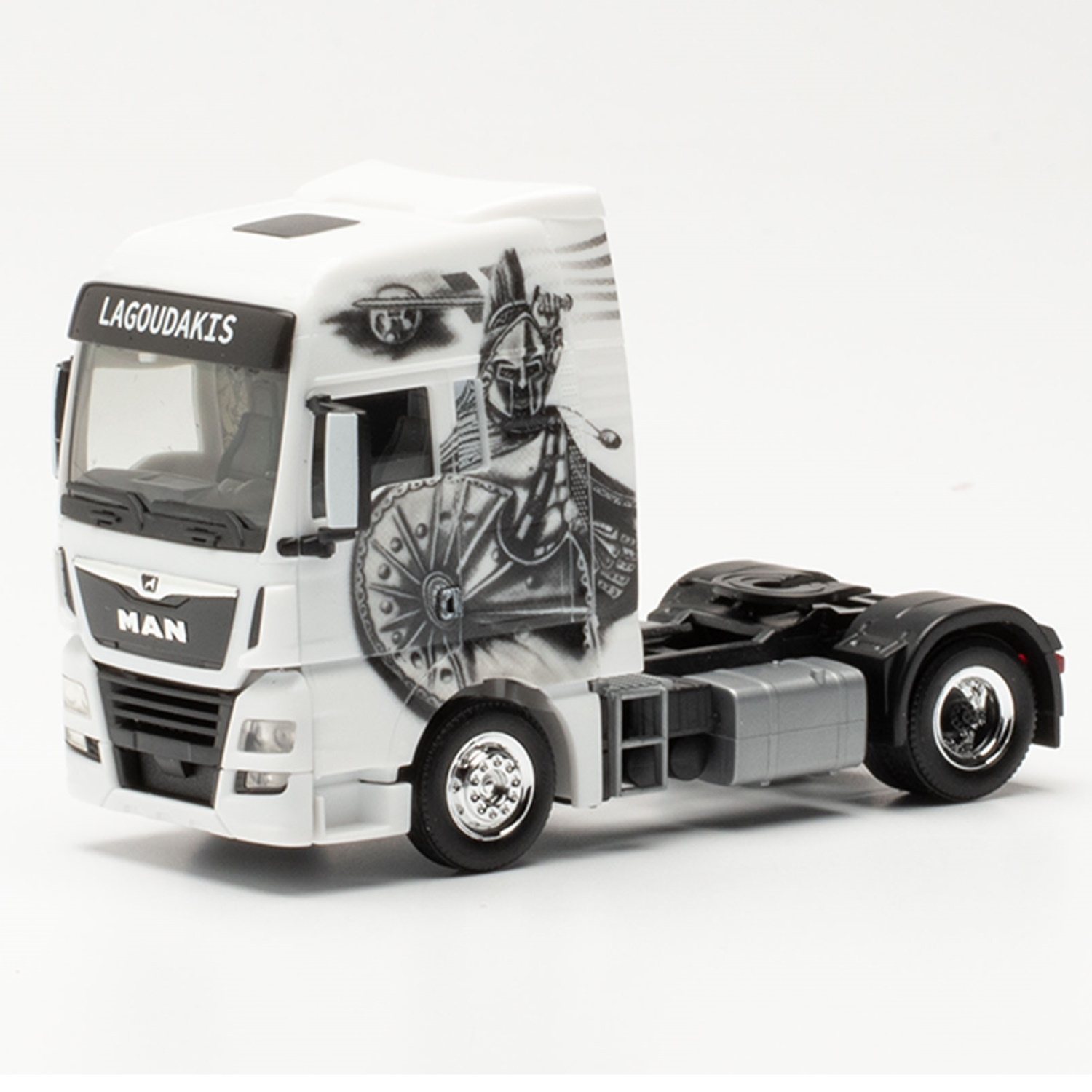 314923 - Herpa - MAN TGX XXL truck tractor "Lagoudakis III / Leonidas"