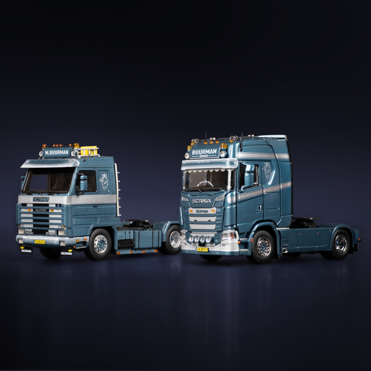 32-0183 - IMC - Scania 143 Streamline and S Serie 2axle truck tractor Set - BUURMAN - NL