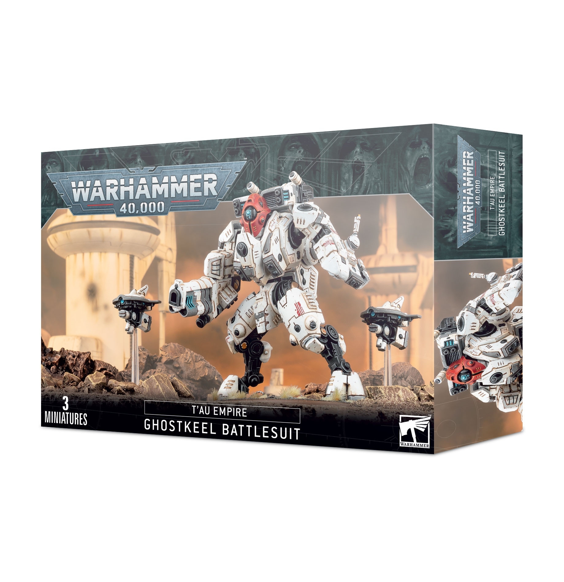 56-20 - Warhammer 40.000 - T'AU EMPIRE - GHOSTKEEL BATTLESUIT - Tabletop