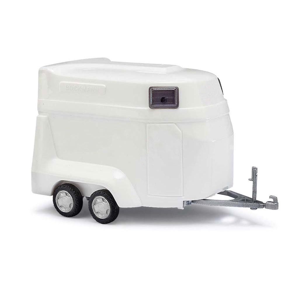 60265 - Busch Kit - Horse trailer, white