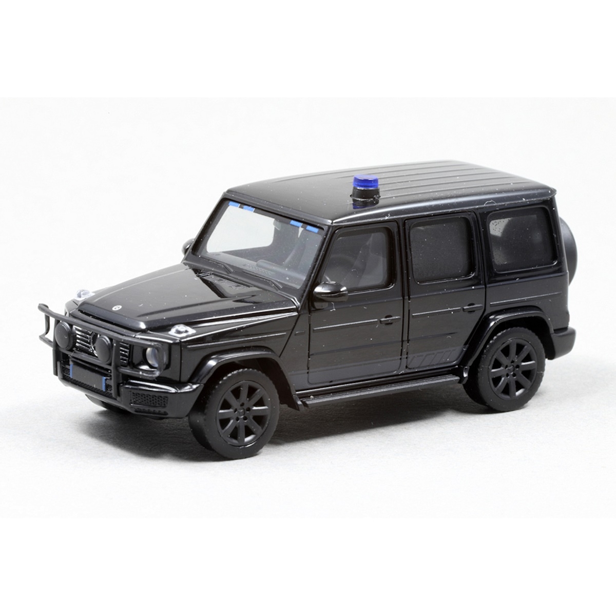 957151 - Herpa - Mercedes-Benz G-Klasse Zivil-Funkstreifenwagen "Polizei SEK" schwarz met.