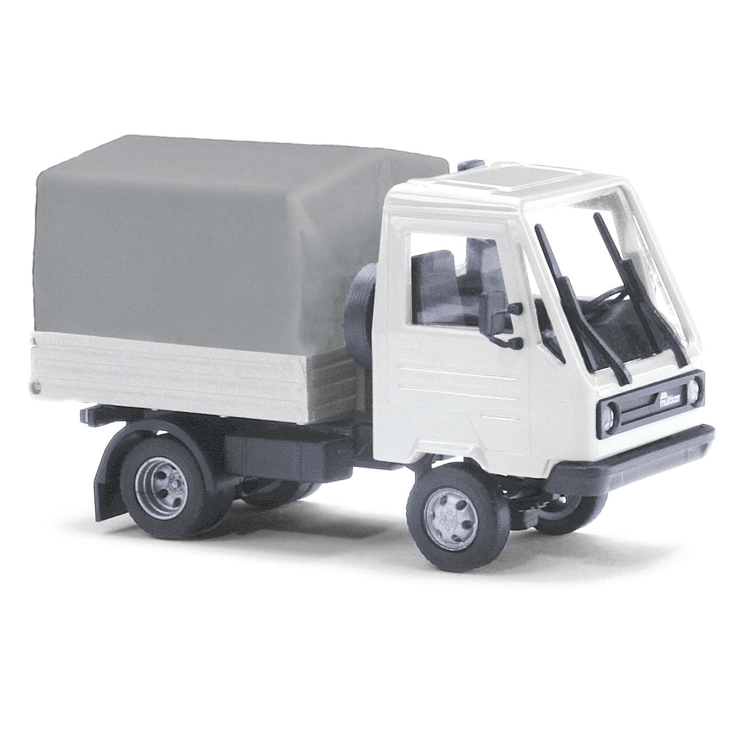 42250 - Busch - Multicar M26 with covered loadbed, white