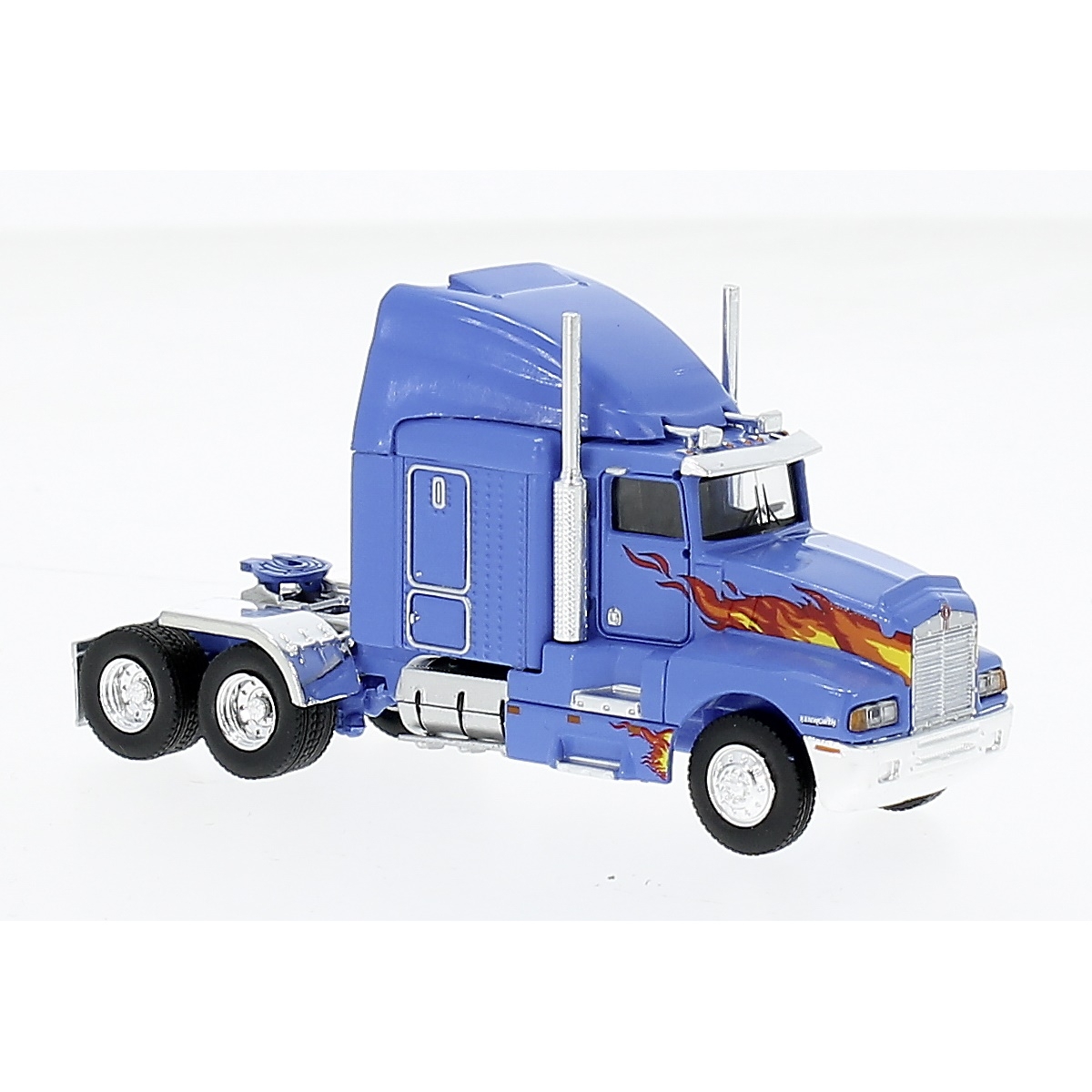 85934 - Brekina - Kenworth T600 Zugmaschine `1984 "Flames" blau