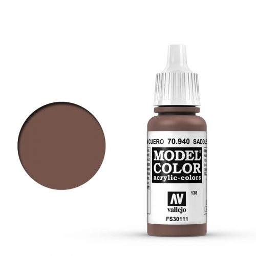 VA70940 - Vallejo - MODEL COLOR - SADDLE BROWN 17ml