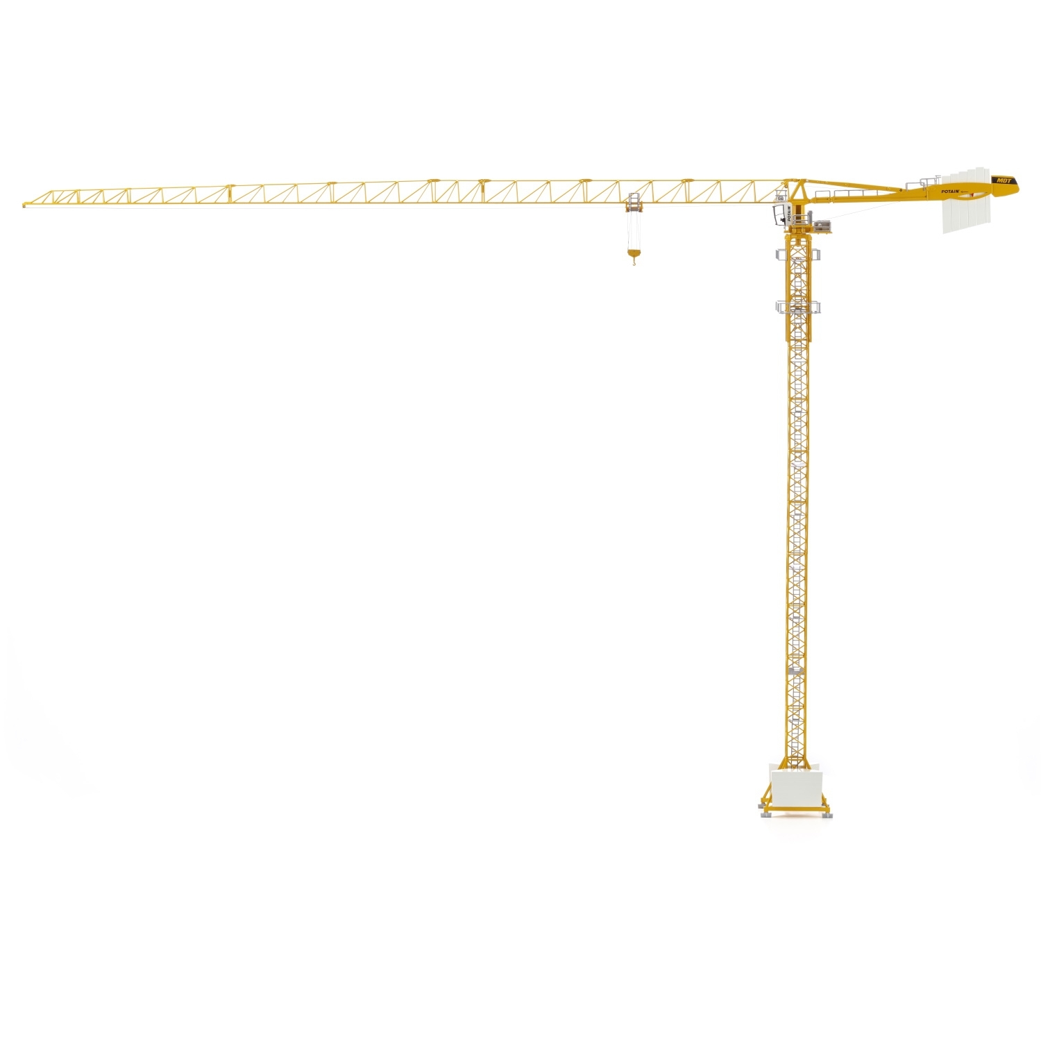 2028/01 - Conrad - Potain MDT 389 towercrane - 1/87