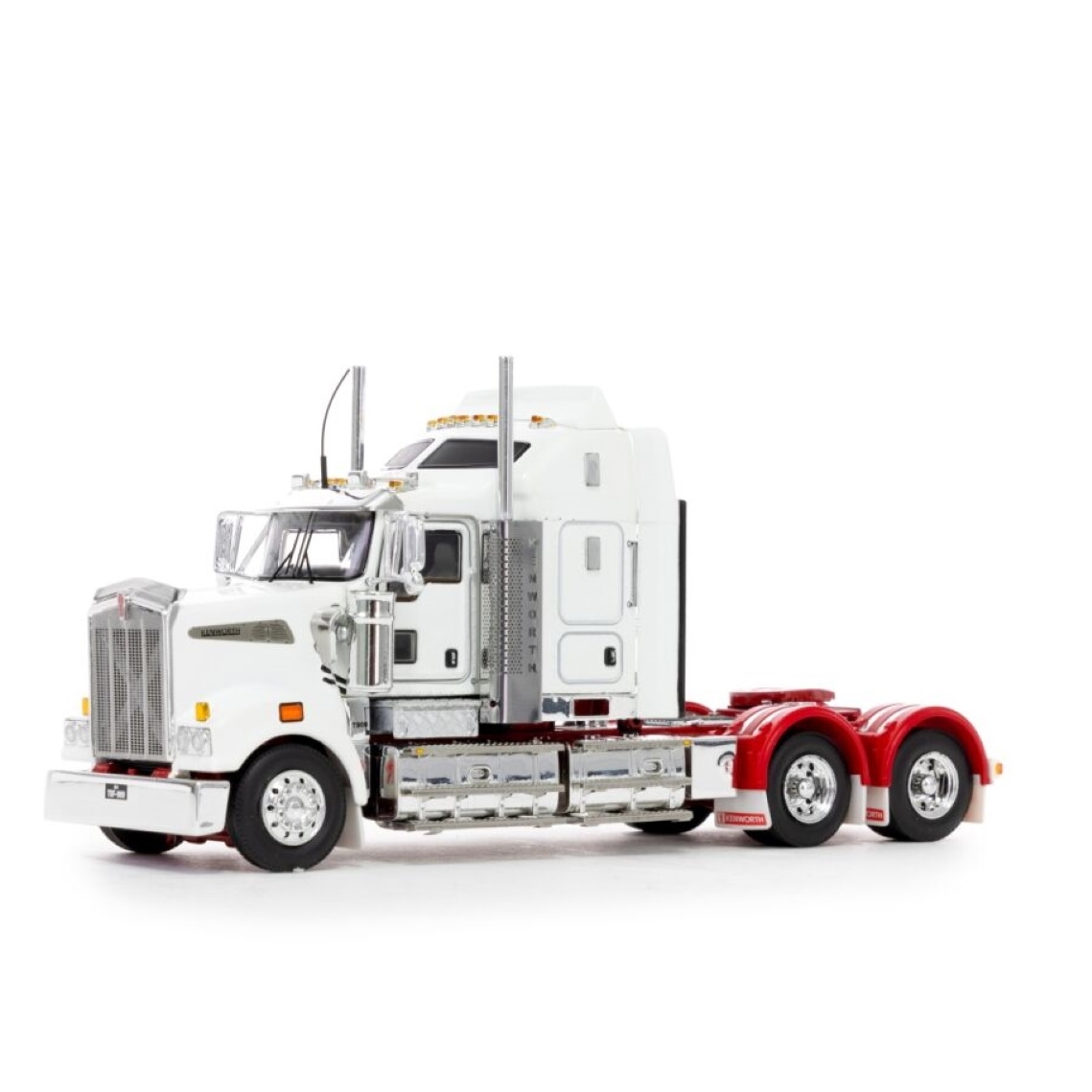 Z01551 - Drake - Kenworth T909 3achs Zugmaschine - weiß/rot - AUS -