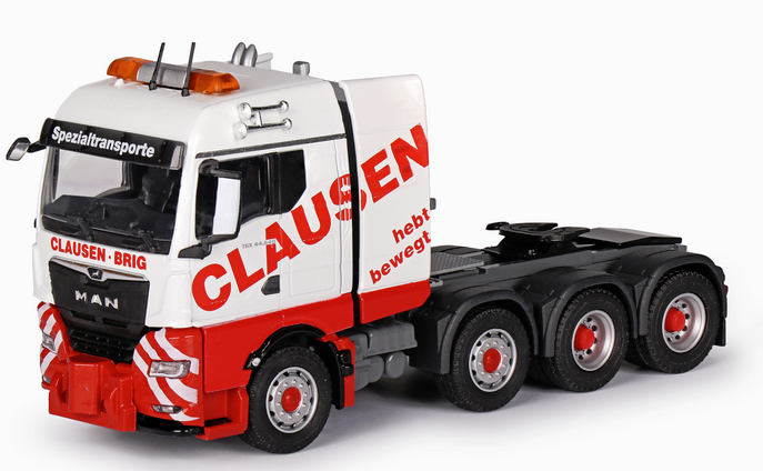 80001/02 - Conrad - MAN TGX GM Schwerlastzugmaschine 8x4 - Clausen -