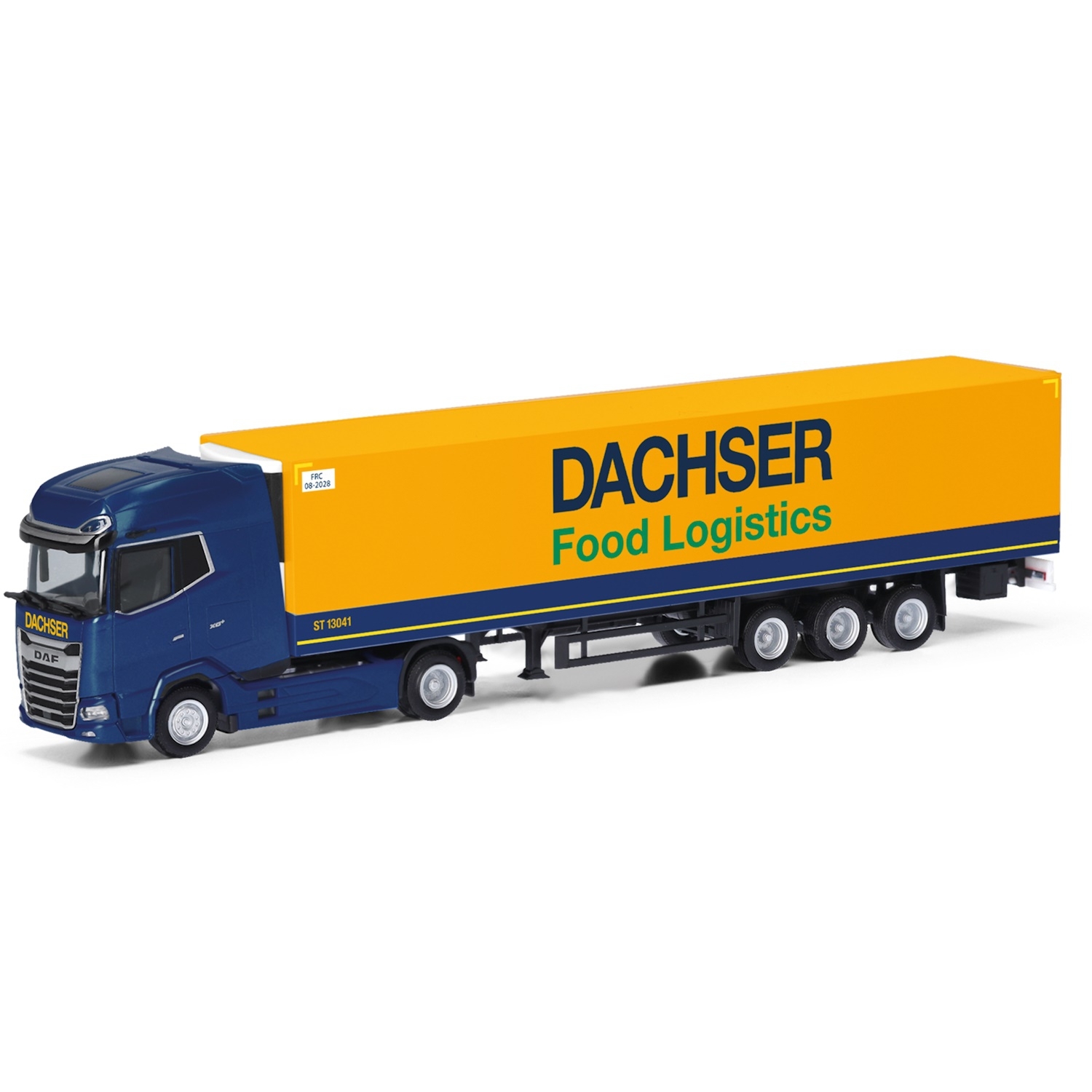 318099 - Herpa - DAF XG+ Kühlkoffer-Sattelzug "Dachser / Food Logistics"