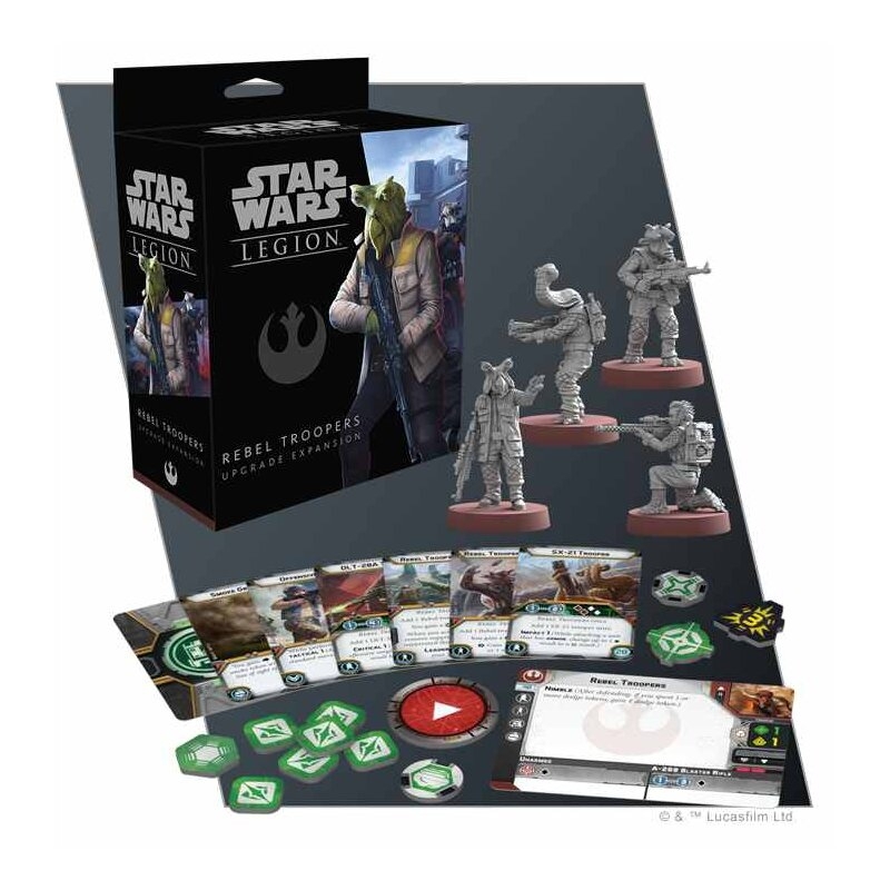 Star Wars Legion - Rebellentruppen Aufwertung