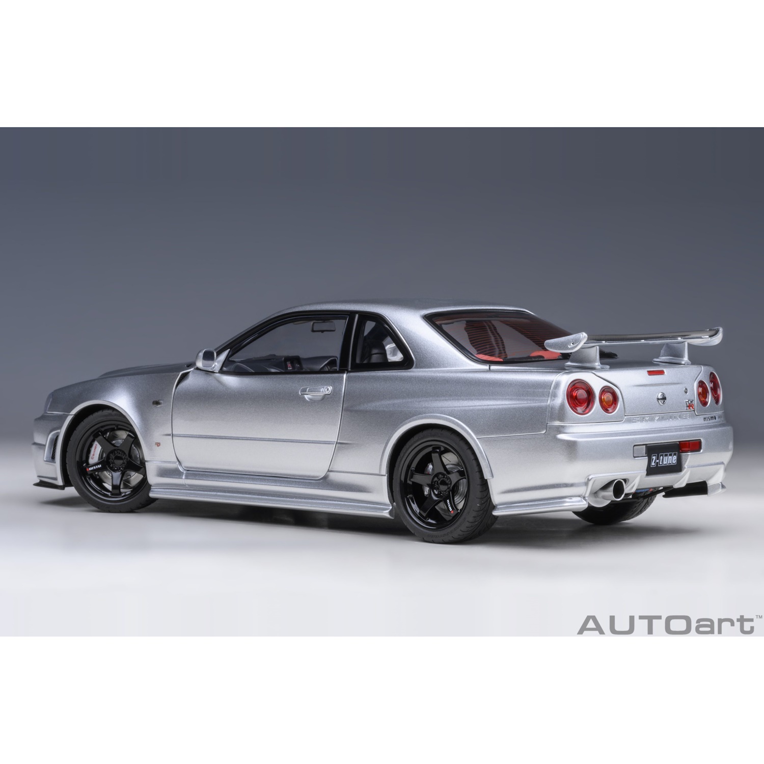 73461 - Autoart - Nissan Skyline GT-R (R34) Z-tune, silber metallic