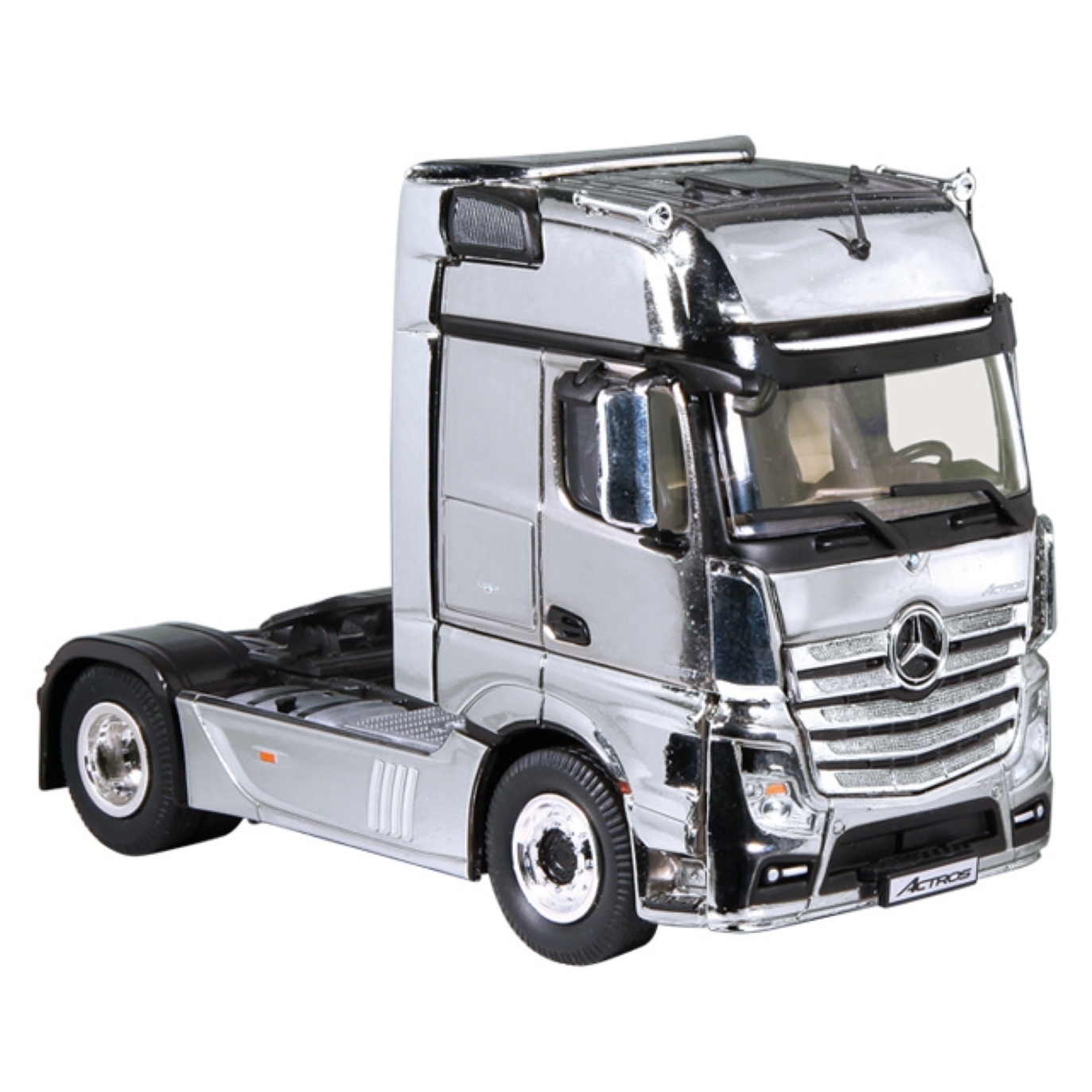 844/01 - NZG - Mercedes-Benz Actros FH25 GigaSpace truck tractor 2axle  - Chrom -