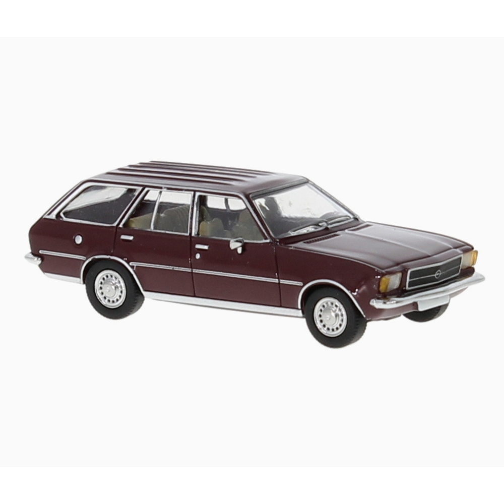 870400 - PCX87 - Opel Rekord D Caravan 1972, dark red