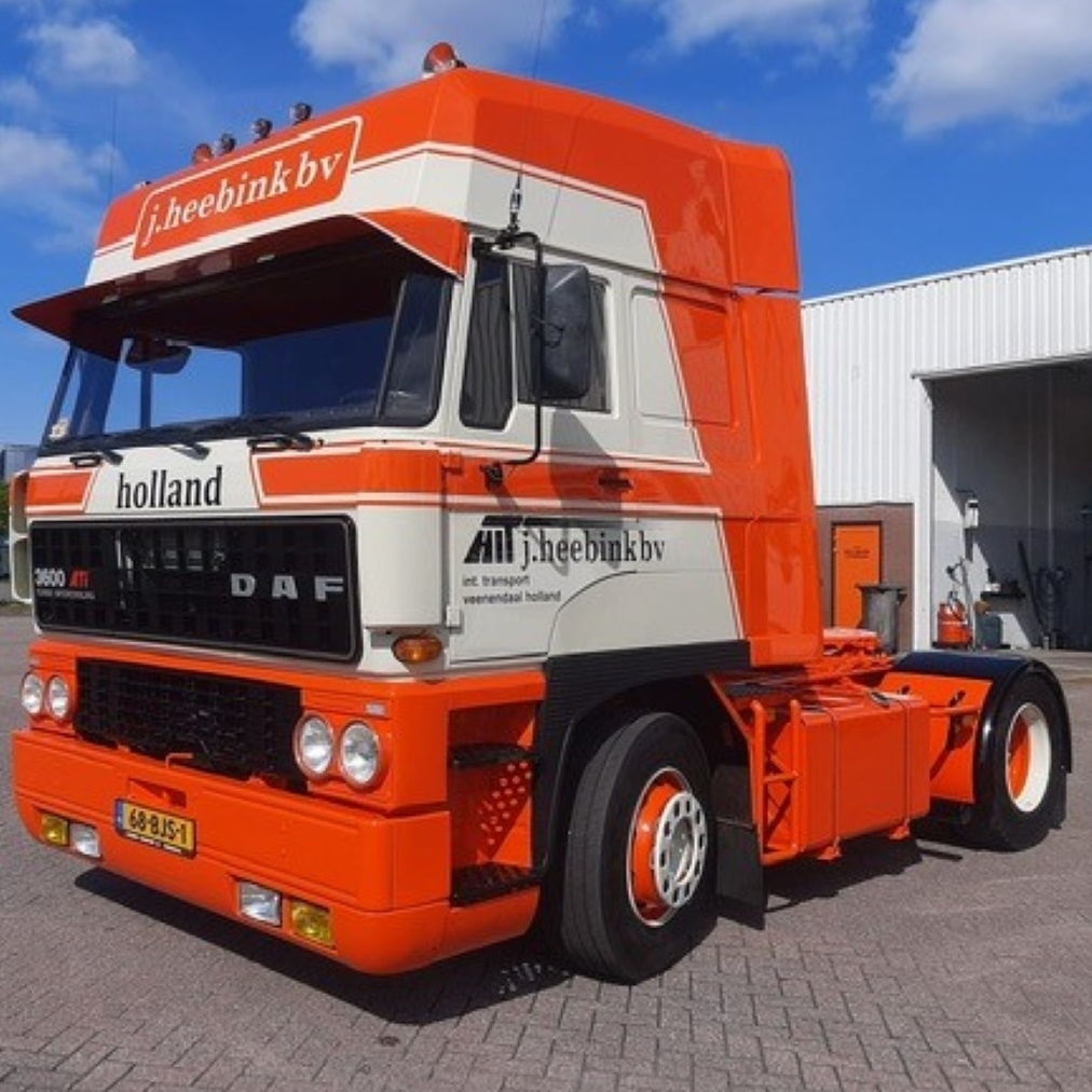 87447 - Tekno - DAF 3600 4x2 2achs Zugmaschine - J.Heebrink BV - NL -