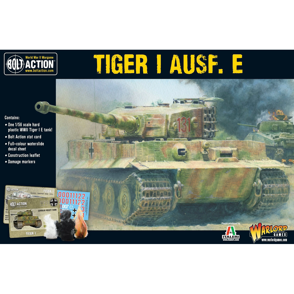 402012015 - Bolt Action - Germans - Tiger I Ausf. E heavy tank