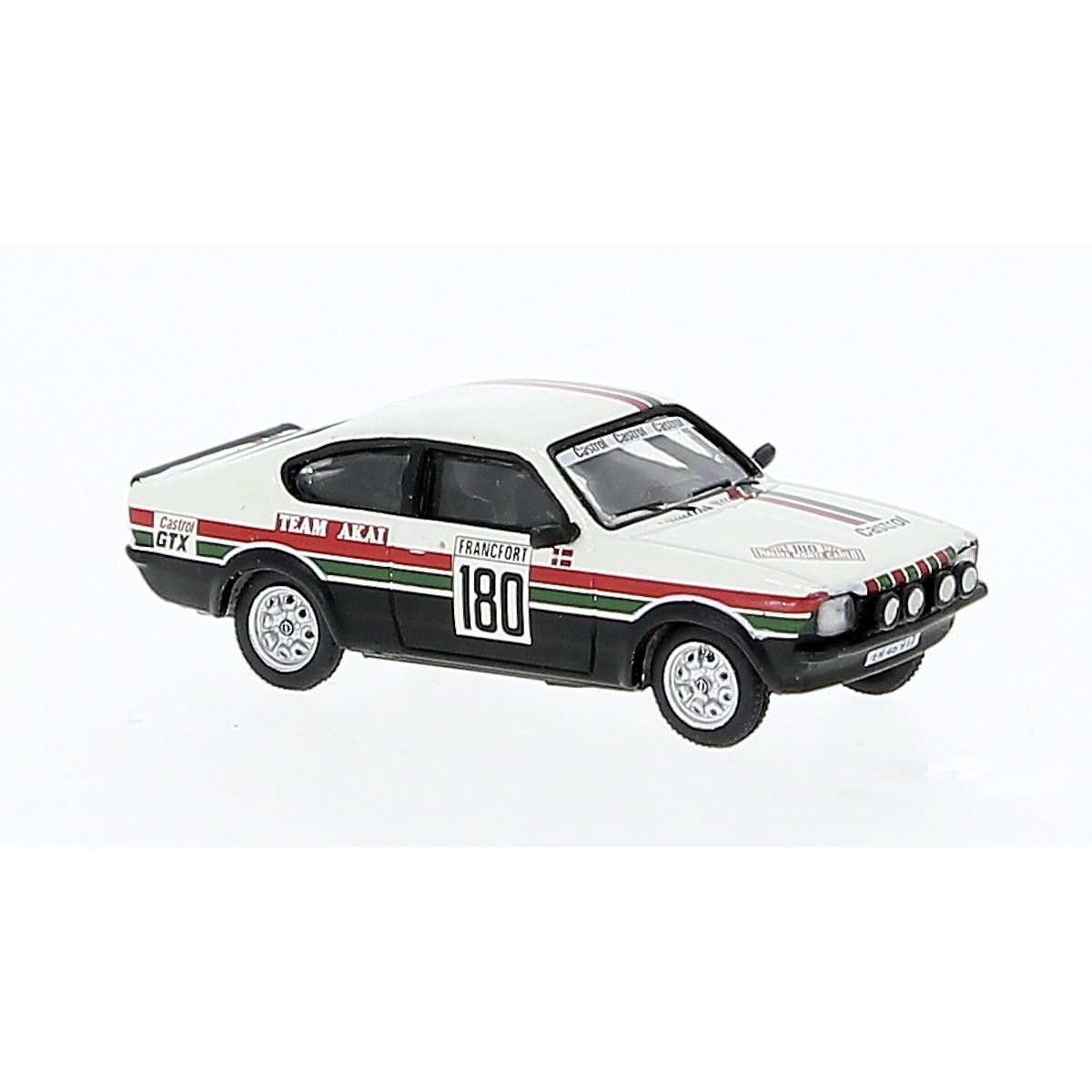 20408 - Brekina - Opel Kadett C Coupe GT/E "#180 O. Raldorf / Monte Carlo 1978"