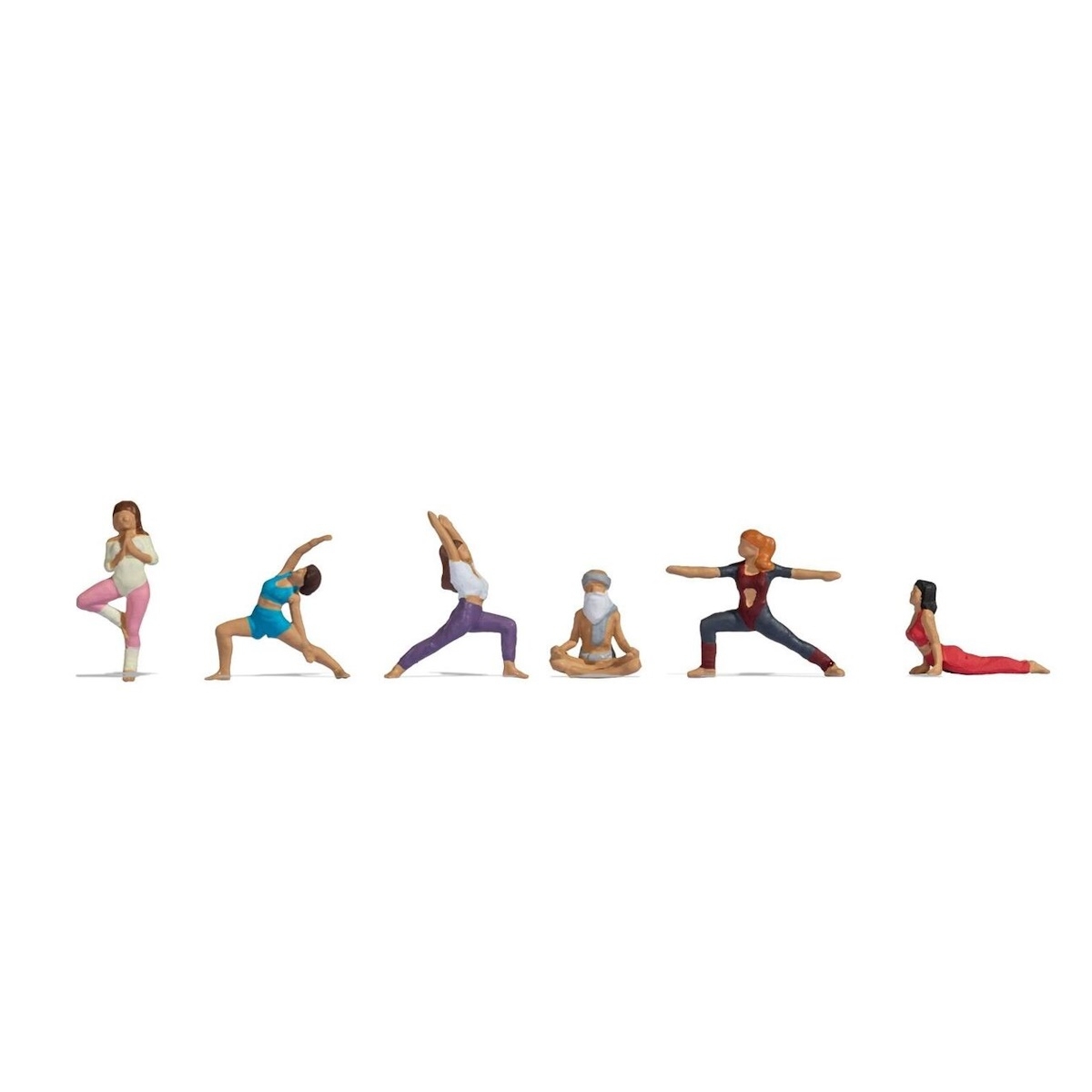 15888 - NOCH Figures - Practising Yoga ( 6 pieces )