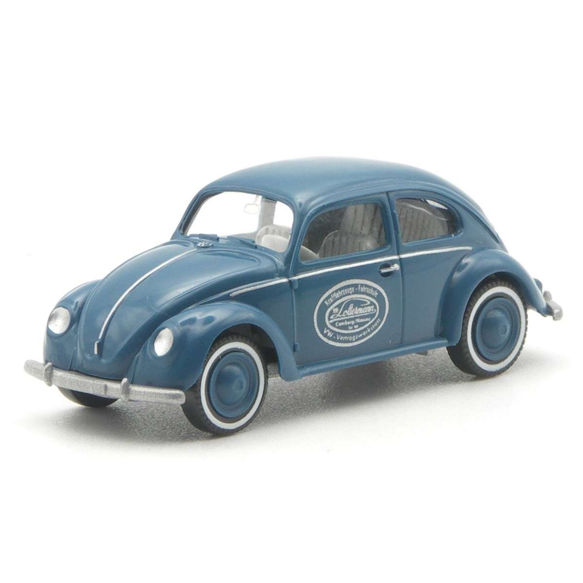 883002 - Wiking - Volkswagen VW 1200 beetle "Lottermann 2024", azure blue