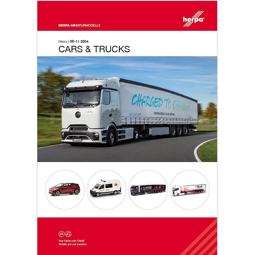 210386 - Herpa - Flyer News Cars & Trucks and Wings september to november 2024