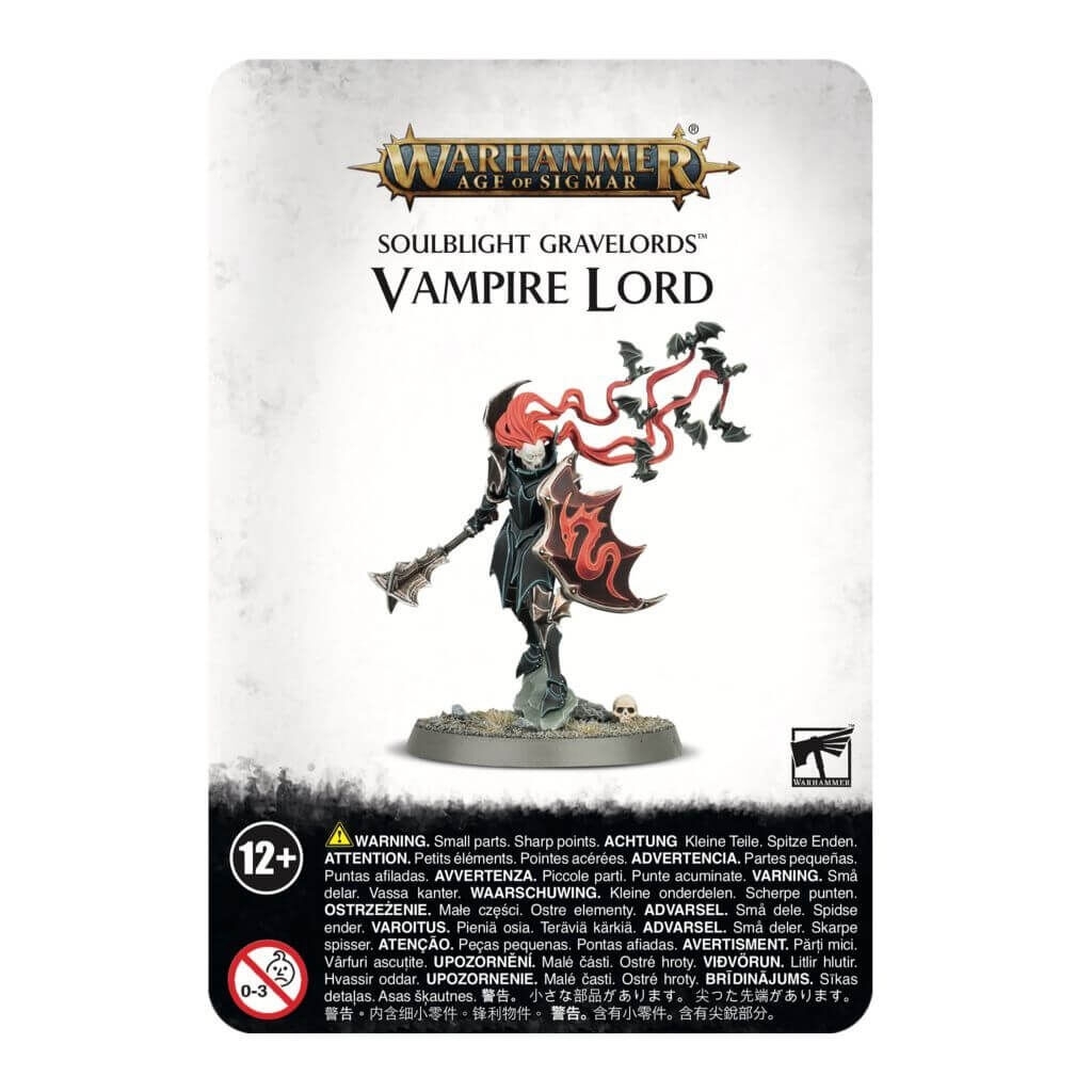 91-52 - Warhammer Age of Sigmar - SOULBLIGHT GRAVELORDS - VAMPIRE LORD - Tabletop